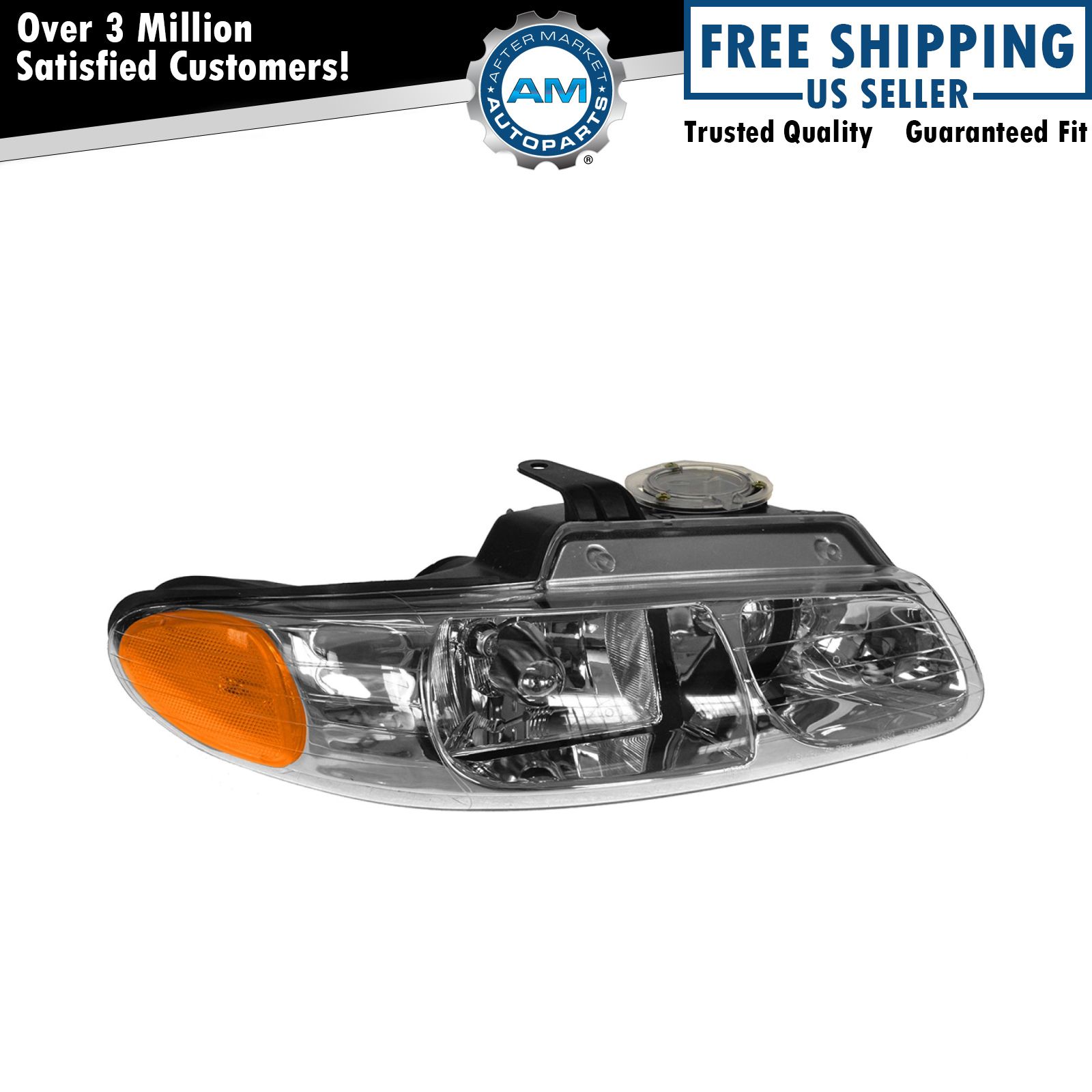 Quad Headlight Headlamp Passenger Side Right RH NEW for Grand Caravan Voyager