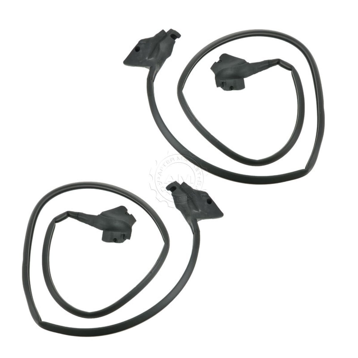 Door Seal Weatherstrip Pair Set of 2 for Buick Chevy GMC Olds Pontiac 2