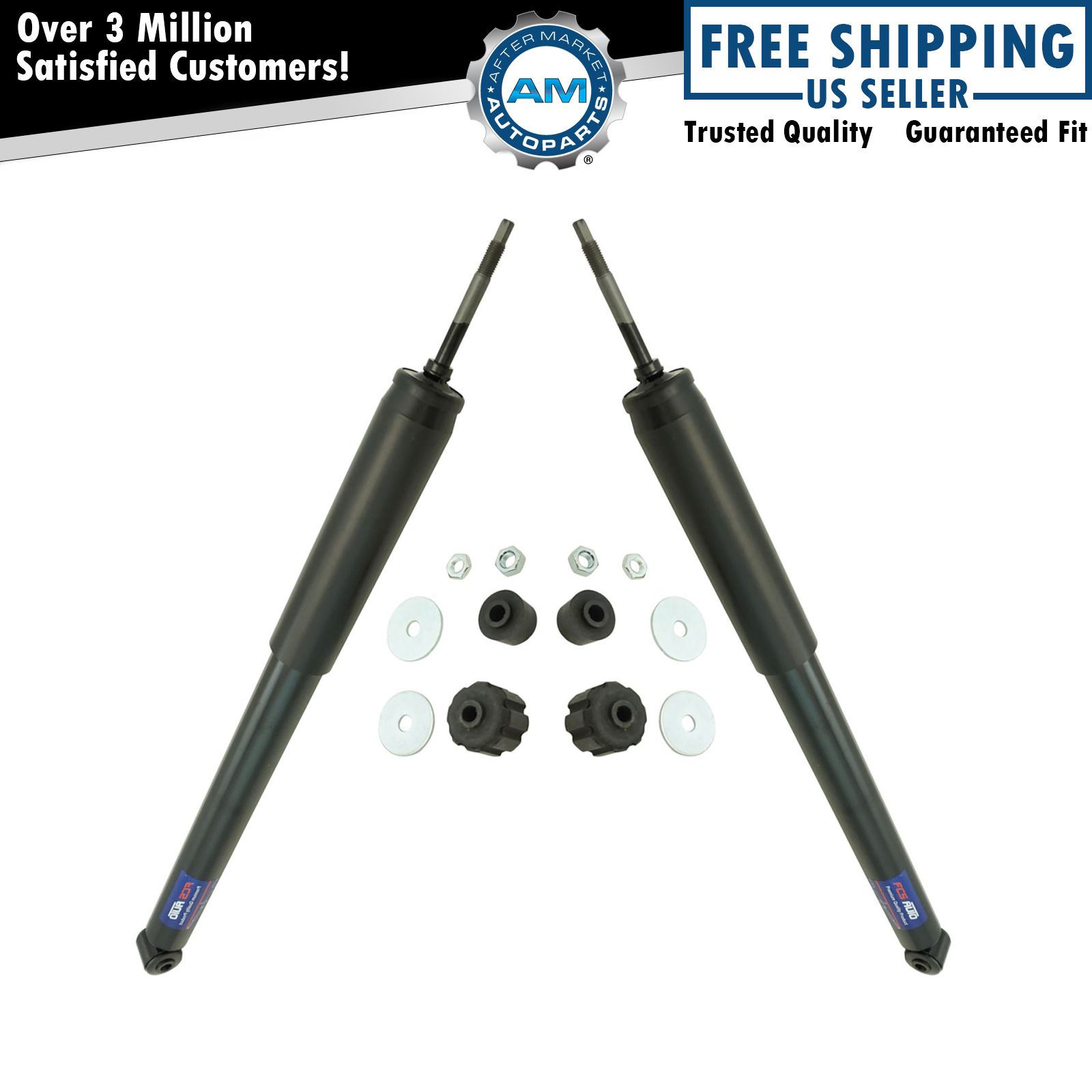 Shock Absorber Rear Pair Set for MB C230 C240 C280 C320 C350 C32 AMG C55 AMG New