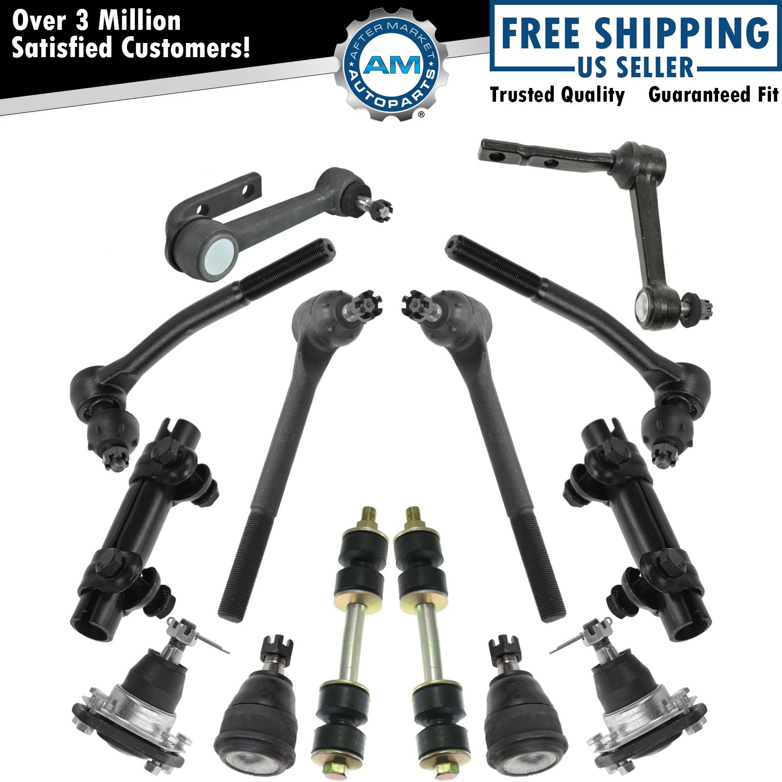 b>Ball</b> <b>Joint</b> <b>Tie</b> <b>Rod</b> <b>Adjuster</b> <b>Idler</b> <b>Arm</b> <b>Steering</b> <b>Suspension</b> <b>Kit</b