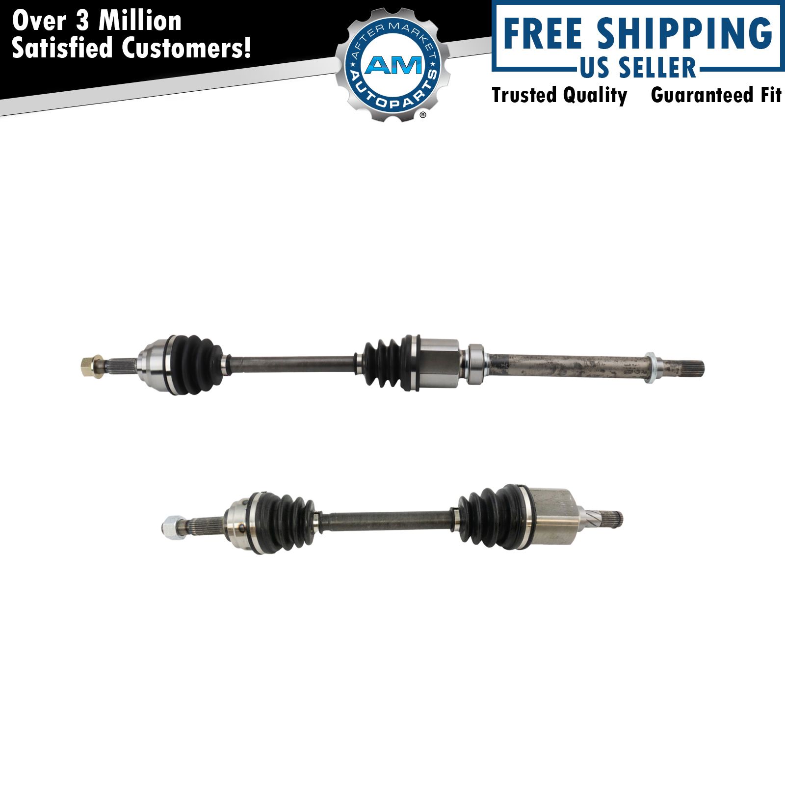 Front CV Axle Shaft LH & RH Kit Pair Set of 2 for Nissan Versa Cube New