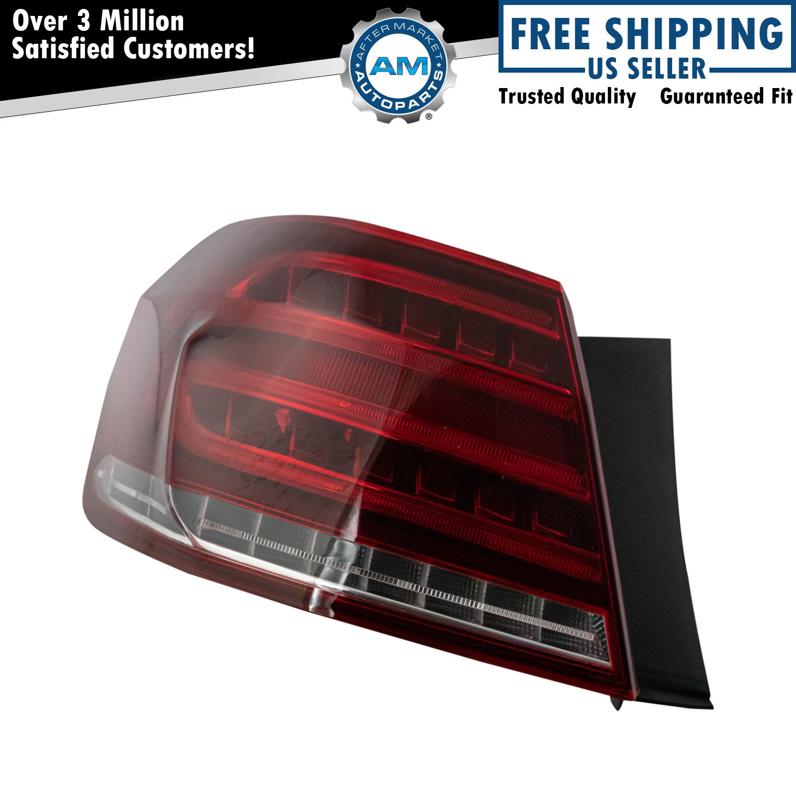 Tail Light Lamp Assembly Outer LH Driver Side for Mercedes Benz E350 E400 E550