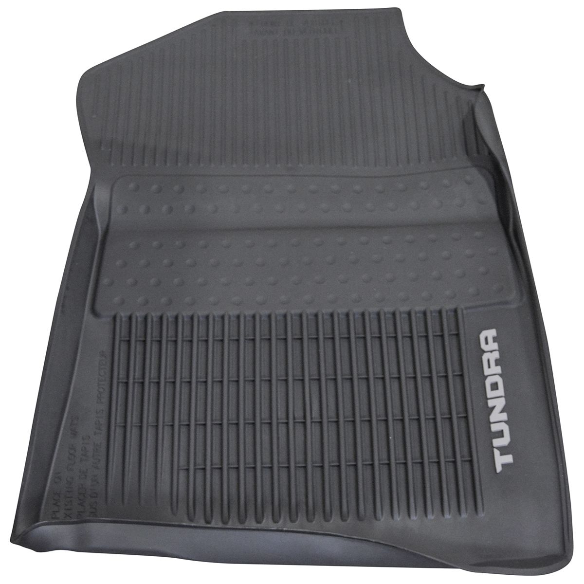 OEM Front & Rear Black All Weather Floor Mat Set of 3 for Tundra Pickup