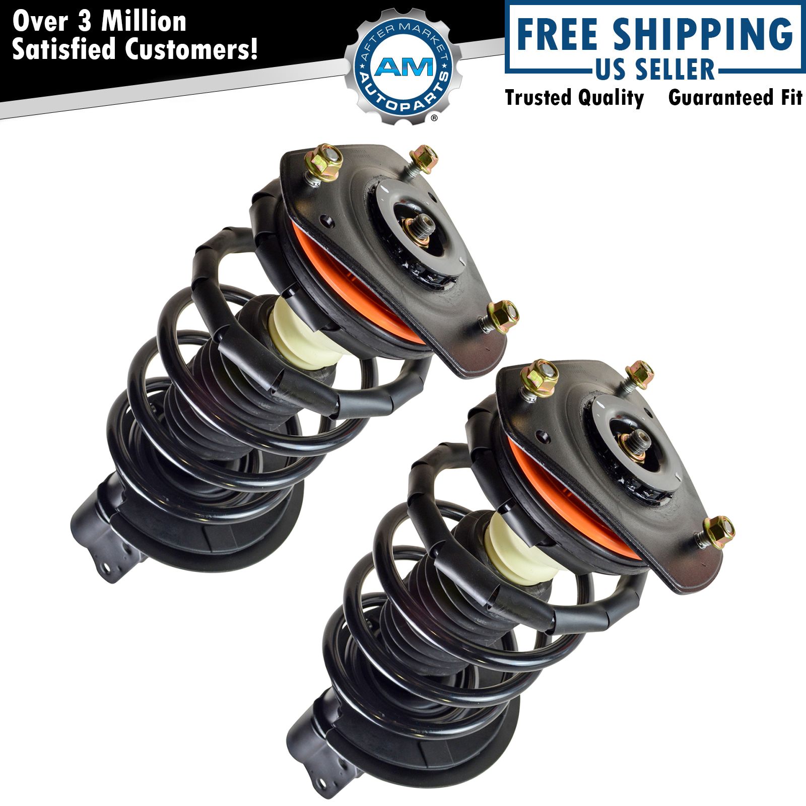 Front Quick Loaded Complete Struts Pair Set For 97-13 Chevrolet Impala Buick &