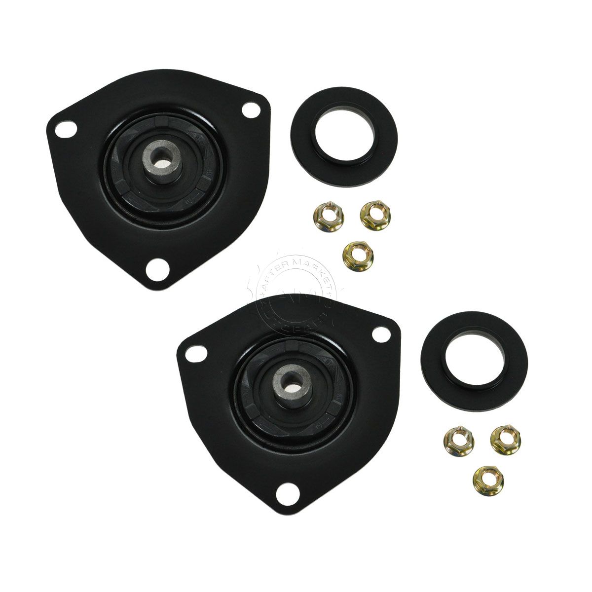 Front Upper Strut Mount & Bearing Assembly Pair Set for I30 Q45 Altima