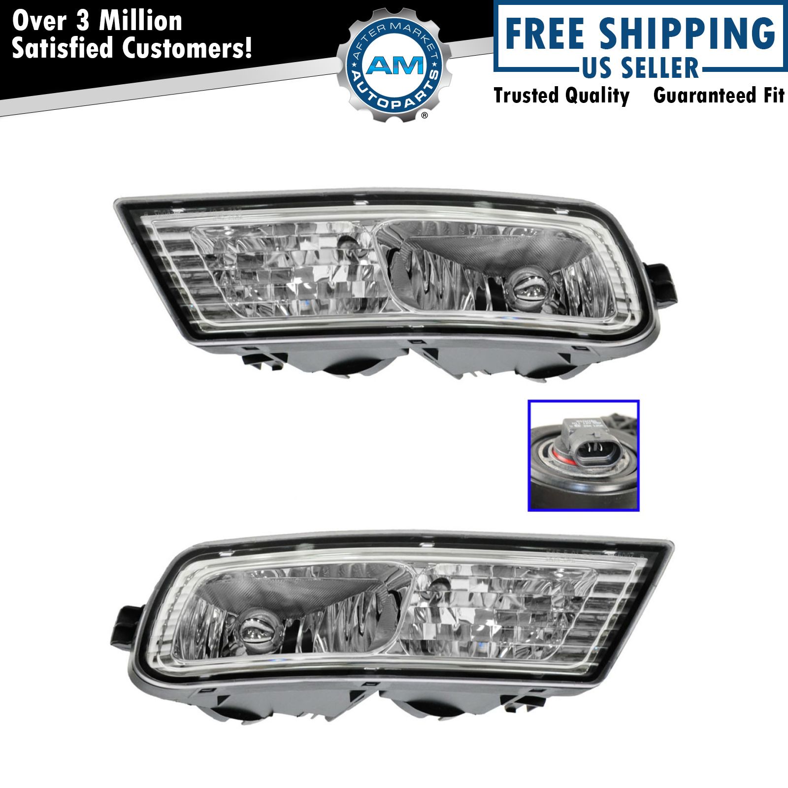 Fog Driving Light Lamp Pair Set for 1013 Acura MDX NEW eBay