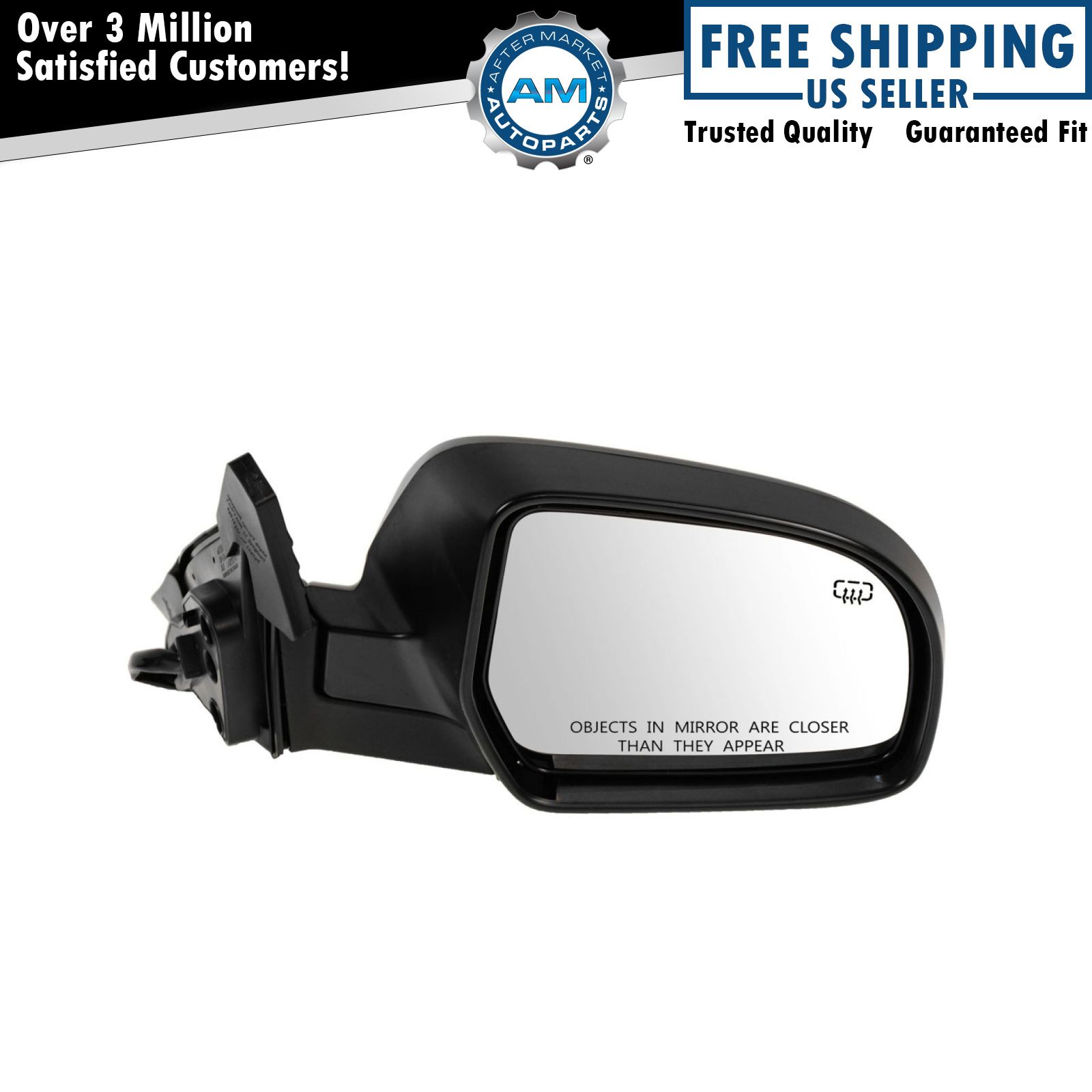 Mirror Power Heated & Textured Black Passenger Side for Legacy Outback