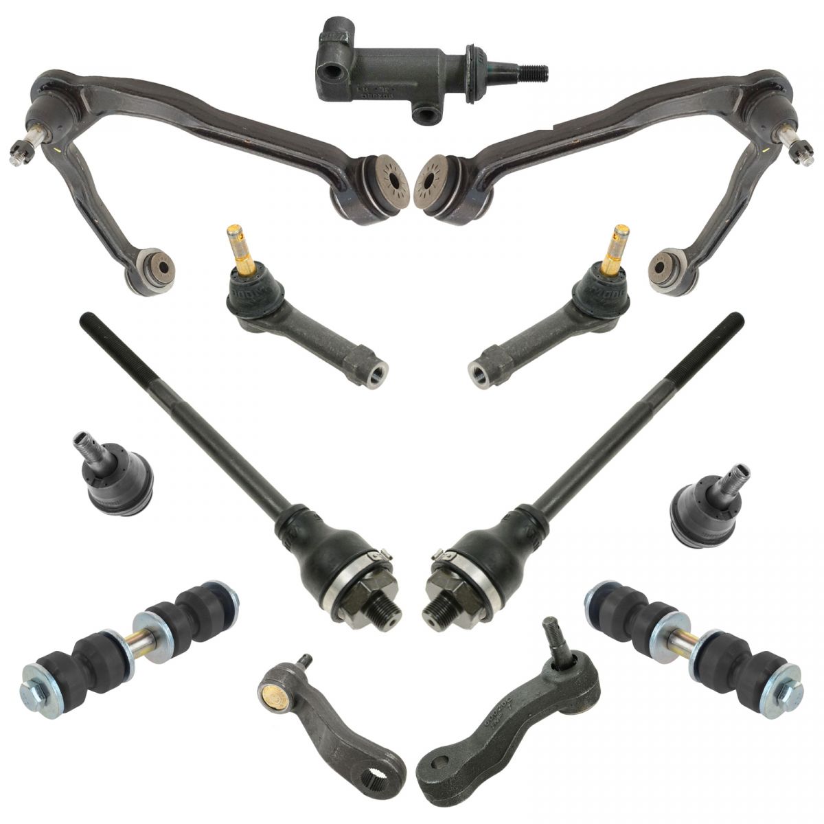 Moog 13pc Front Steering & Suspension Kit for Chevy GMC Picku Truck SUV