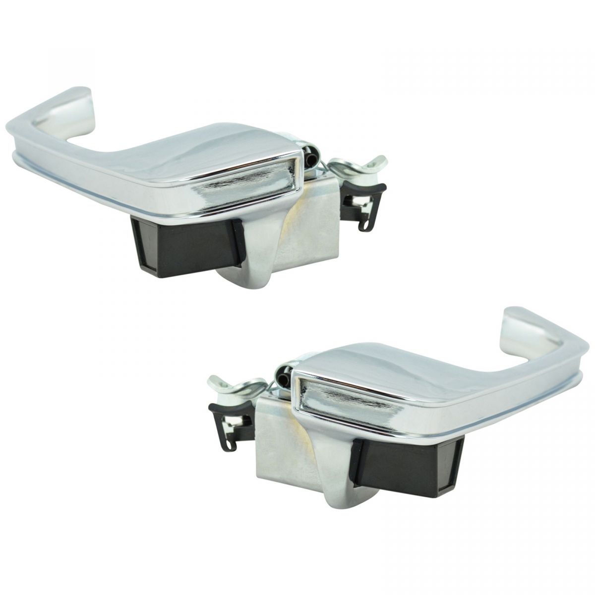 Chrome Outer Outside Exterior Door Handle Pair Set for Chevy GMC Pickup ...