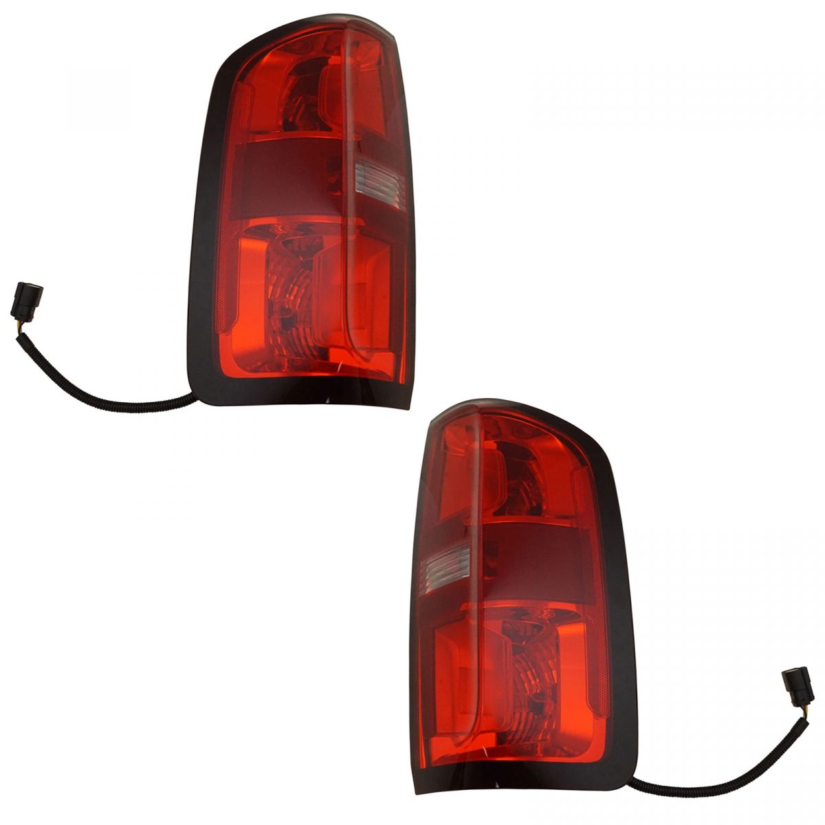 Rear Tail Light Lamp Assembly Pair Driver & Passenger Sides for Chevy