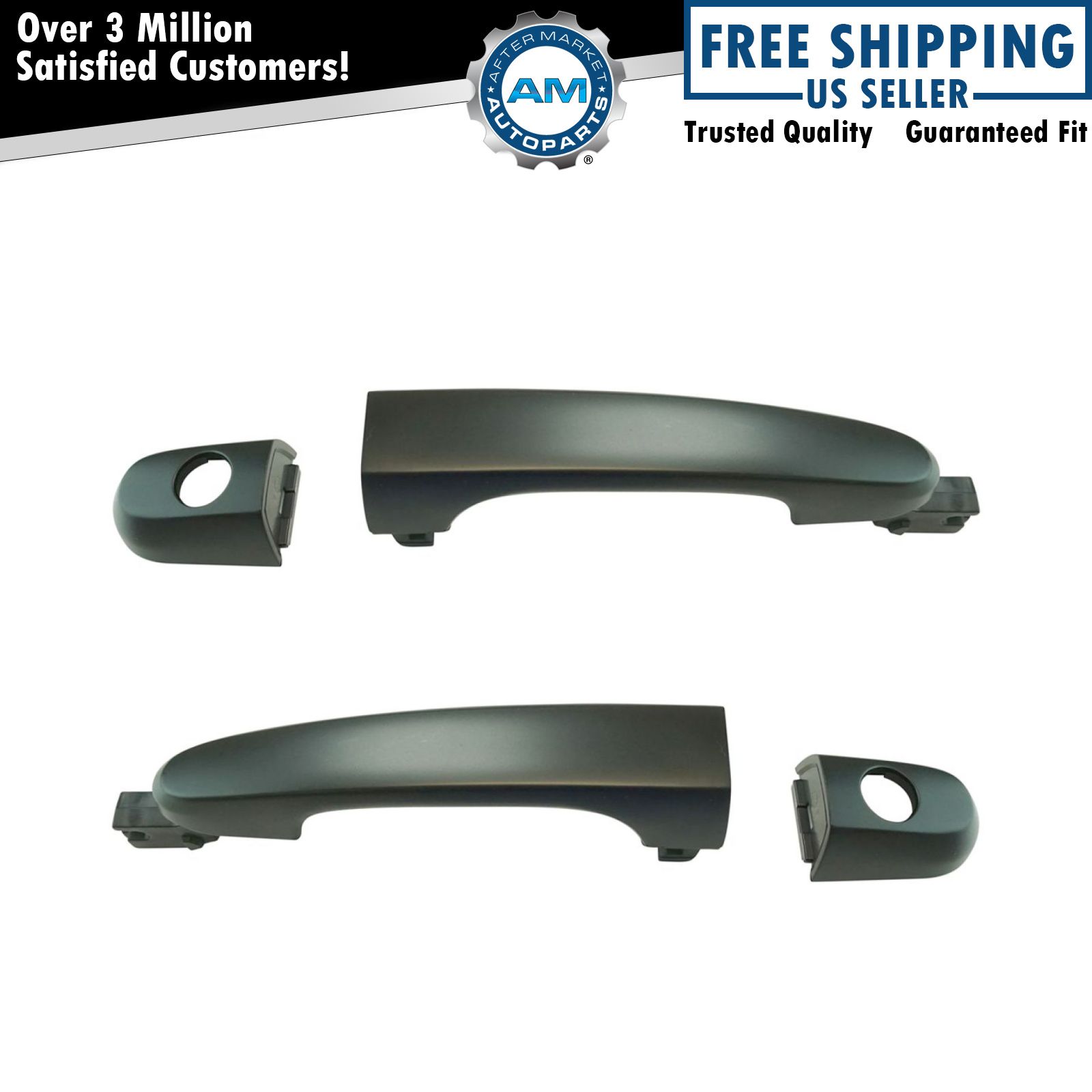 Exterior Outside Door Handle Front Driver & Passenger Pair for Kia ...