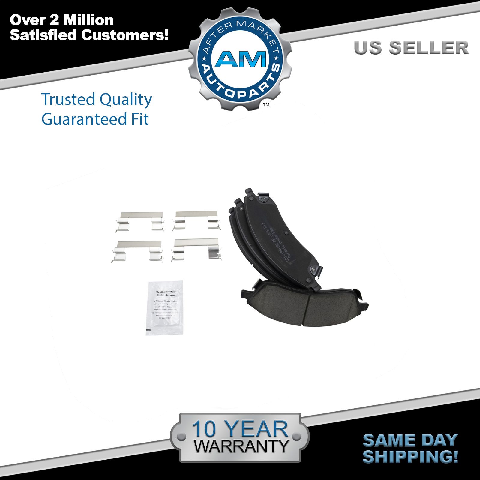 Front Ceramic Brake Pad Set for Cadillac STS CTS SRX Pontiac Bonneville