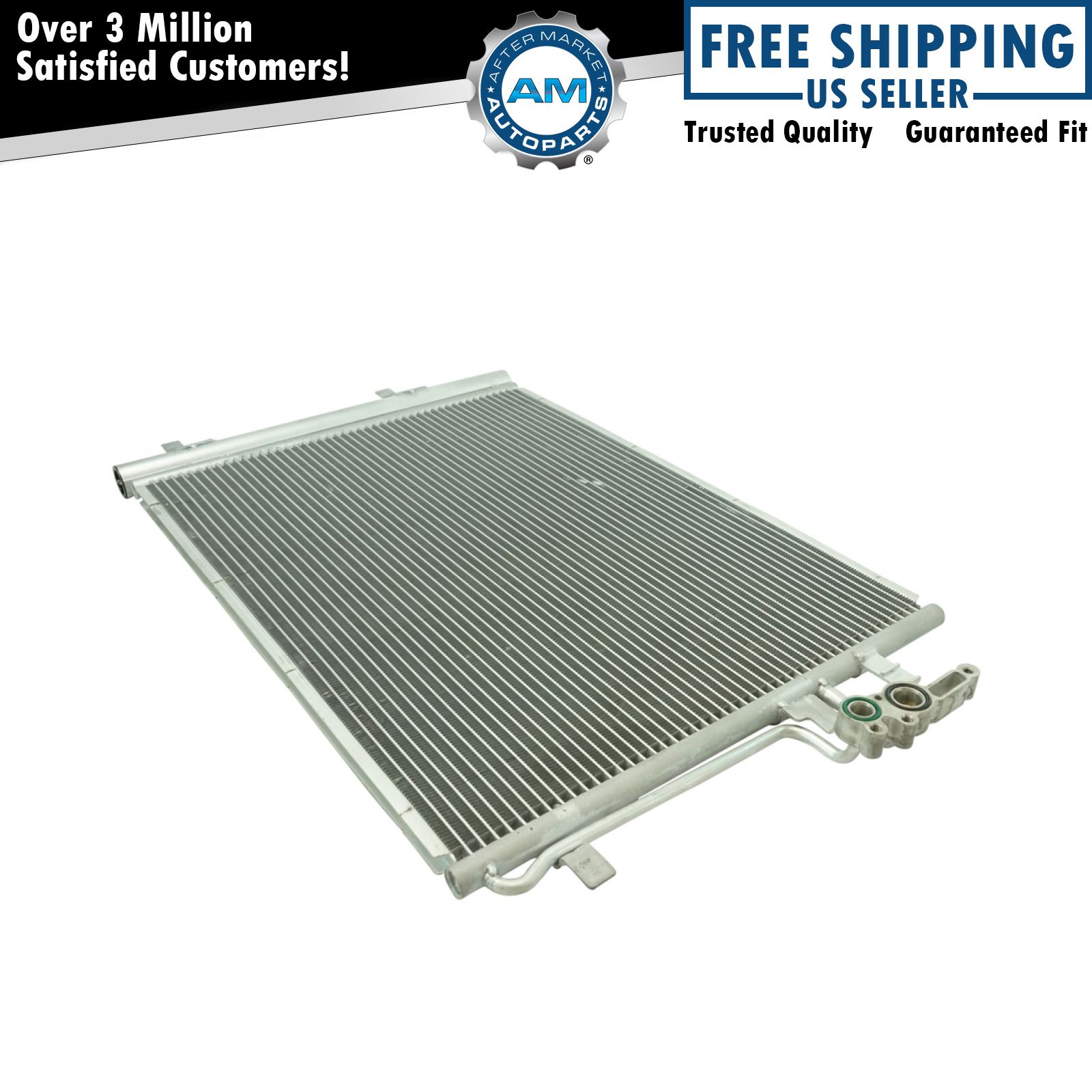 AC Condenser A/C Air Conditioning with Receiver Dryer for Volvo Land Rover New