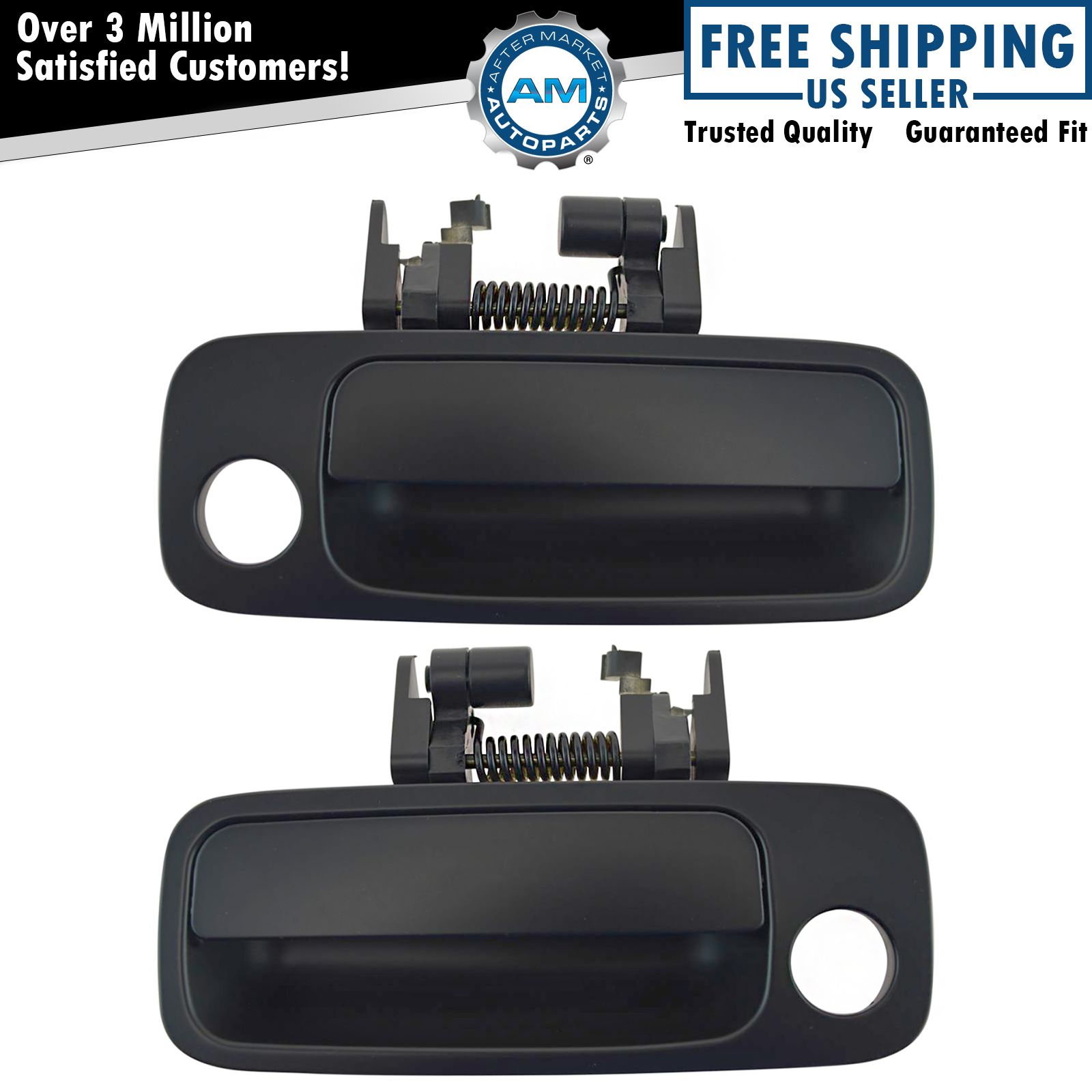 1999-03 Toyota Solara Front Driver & Passenger Side 2 Piece Exterior Door Handle Set Trq Dha37213