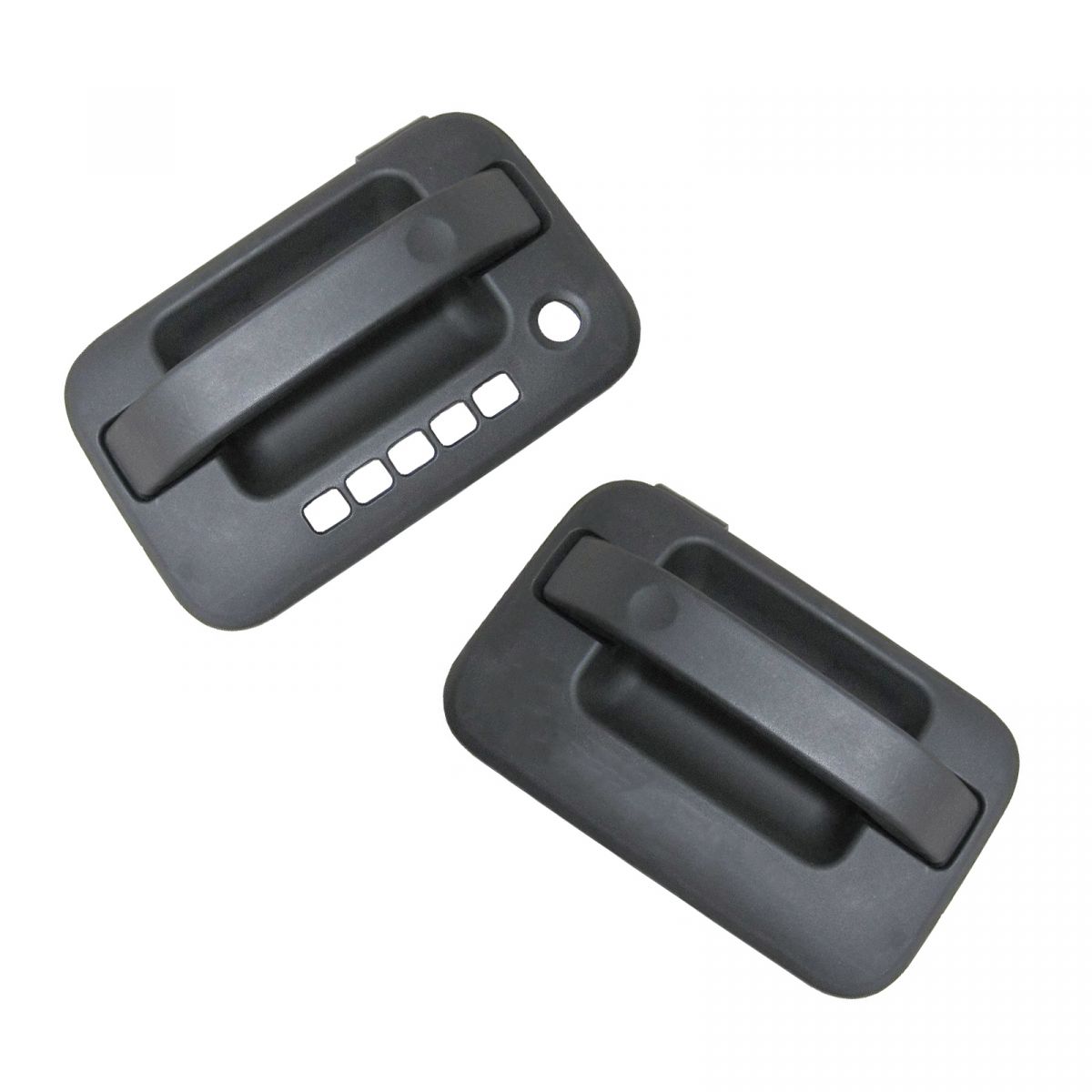 Front Exterior Door Handle Set Pair w/ Keyless Entry for