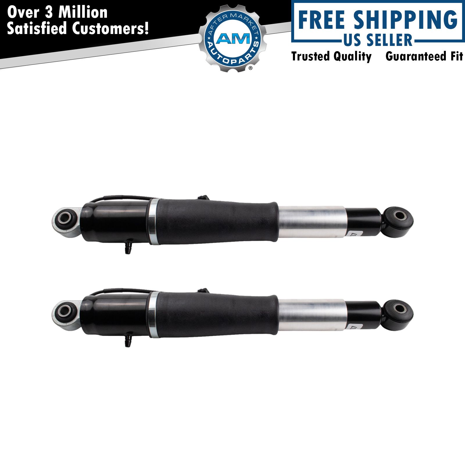 Rear Shock Absorber Set Fits 15-19 Chevrolet Suburban Tahoe GMC Yukon Escalade