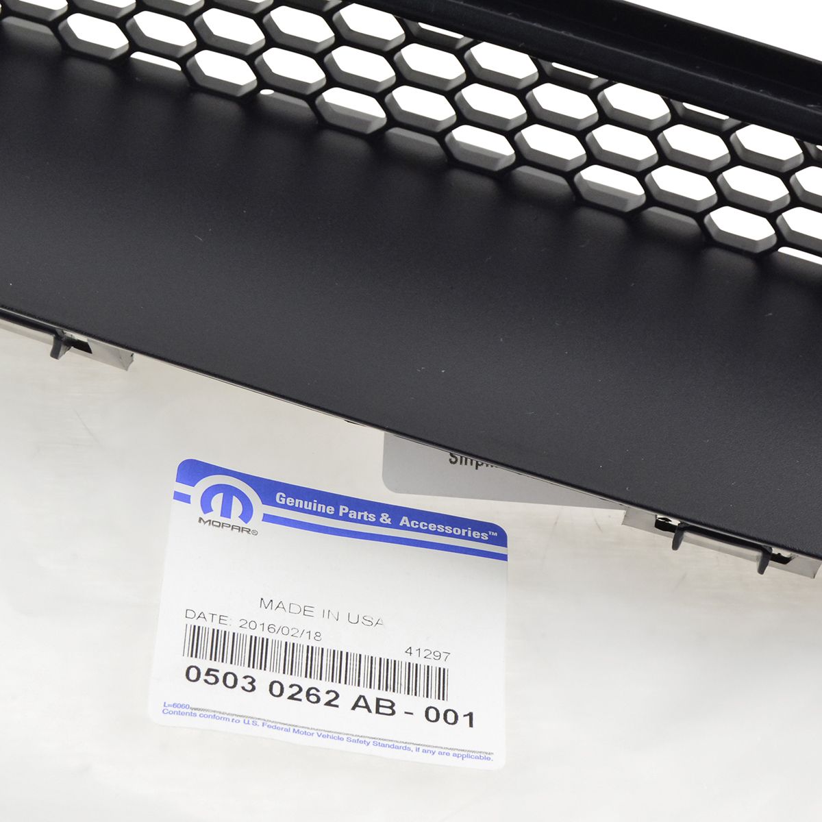 OEM Front Hood Scoop Bezel Insert for 0610 Dodge Charger SRT8 08