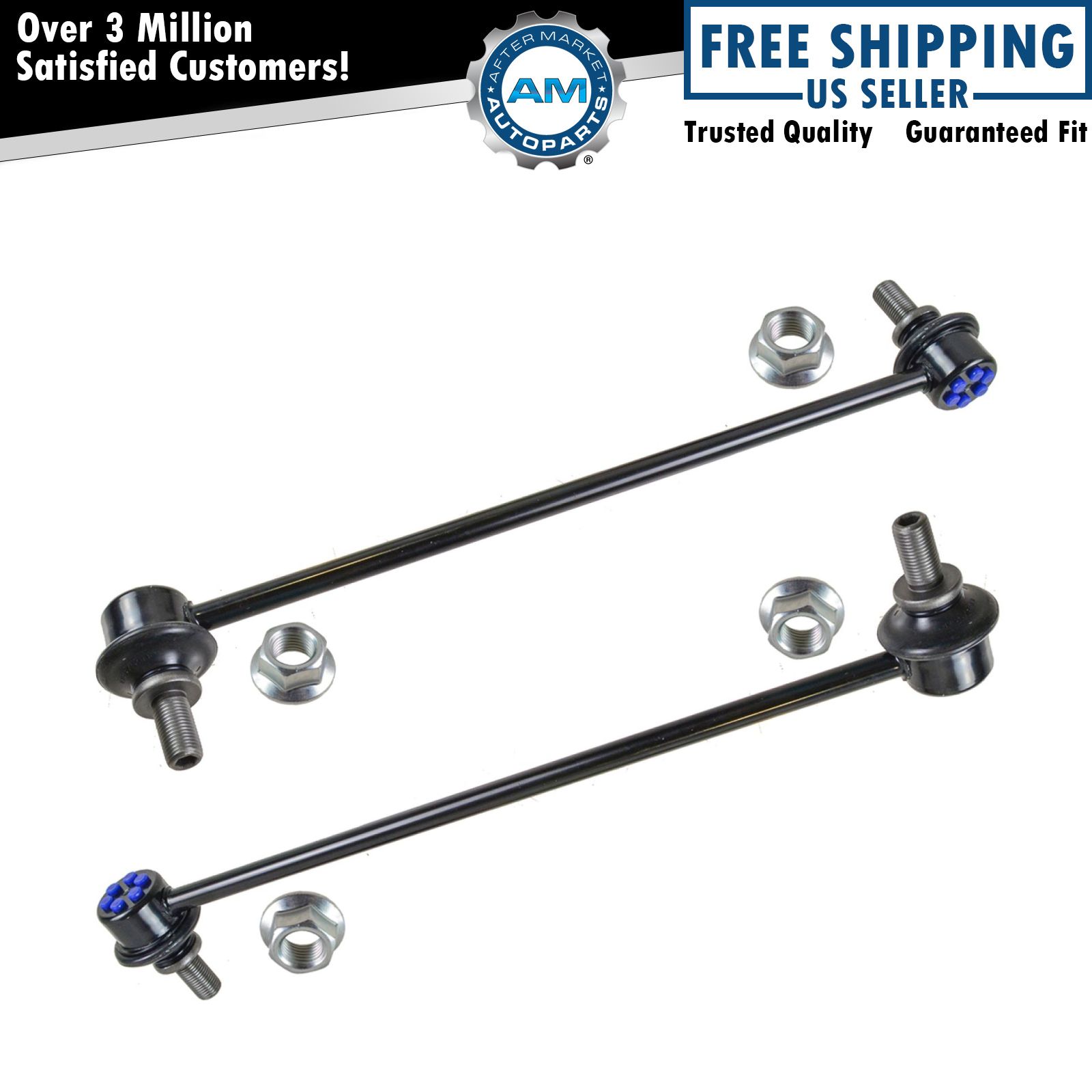 OEM Front Sway Bar Stabilizer Link LH RH Kit Pair w/ Hardware for Honda