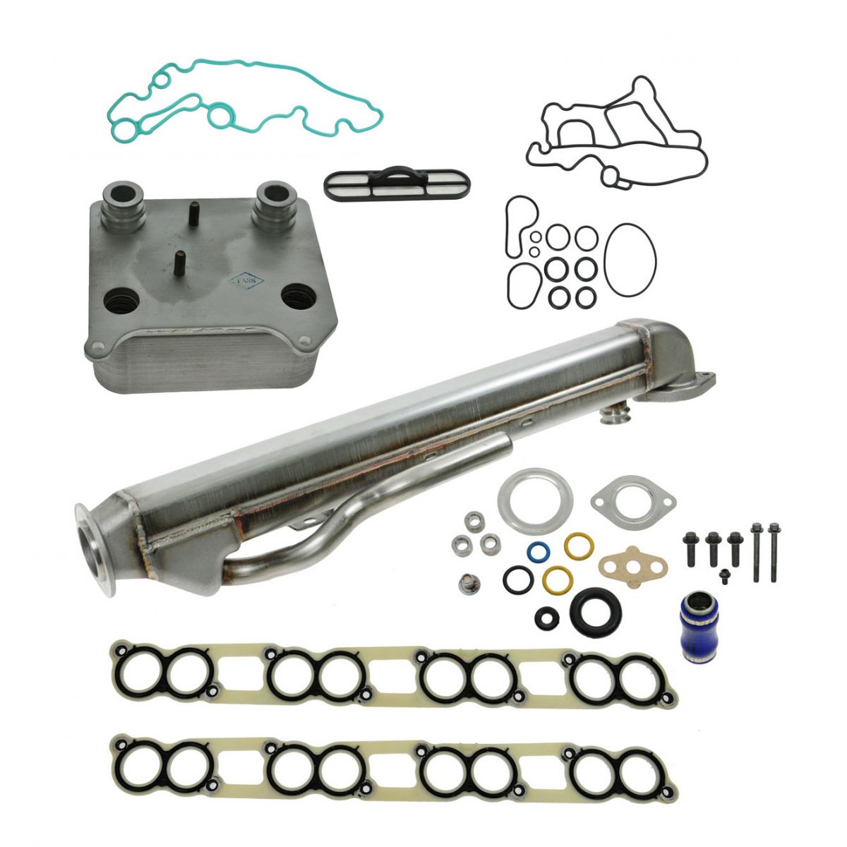 EGR & Oil Cooler Kit Set & Gaskets for Ford E350 F250 F350 F450 F550 6