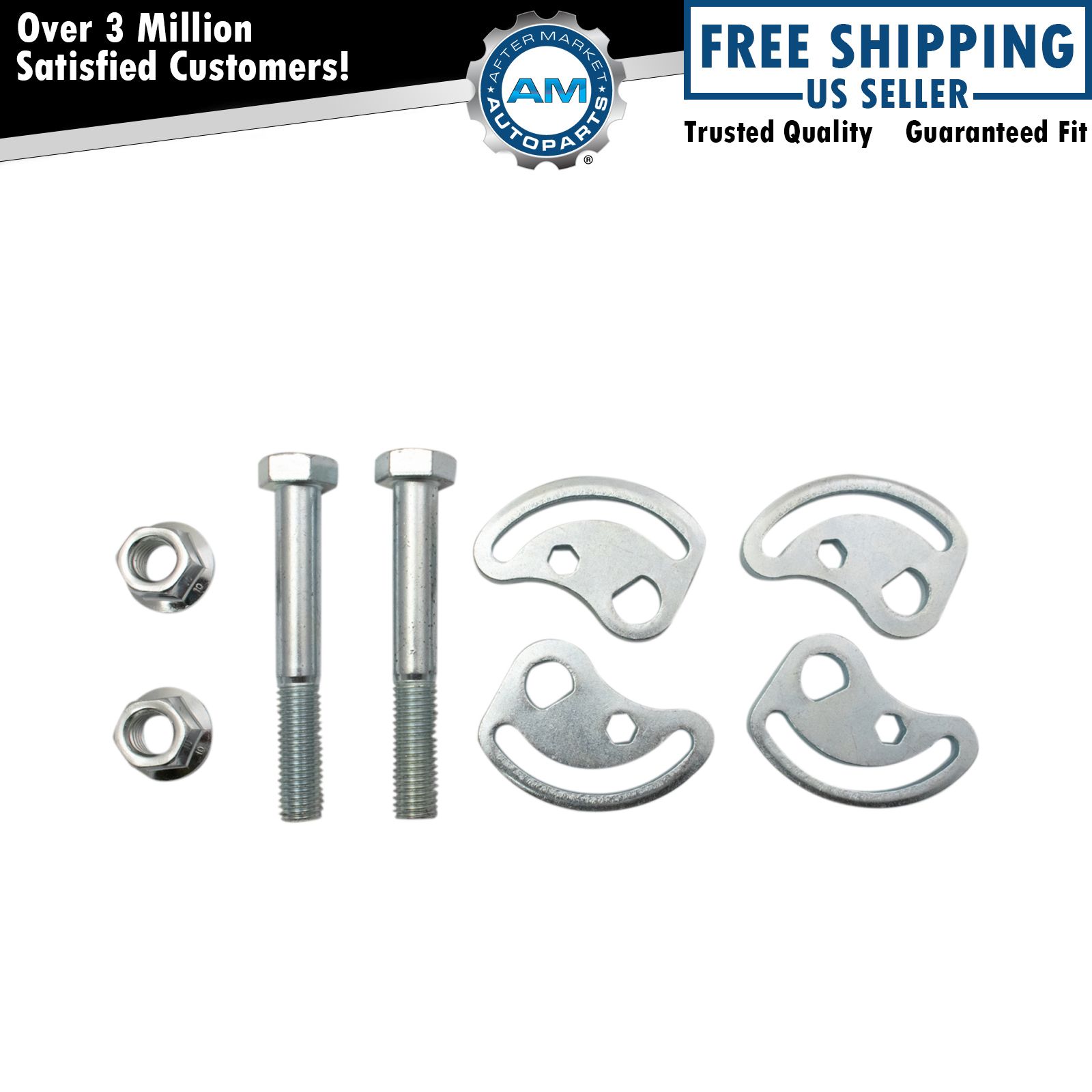 Front Upper Control Arm Alignment Camber Bolt Kit Left Driver or Right Passenger