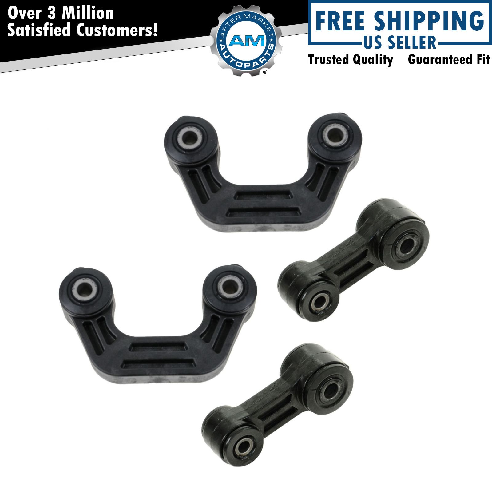 Front & Rear Stabilizer Sway Bar Links Kits Set of 4 Left Right For Subaru L & R