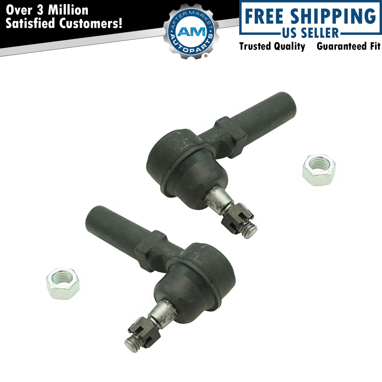 Outer Tie Rod End Pair LH & RH Sides for C4 C5 C6 Corvette Cadillac XLR