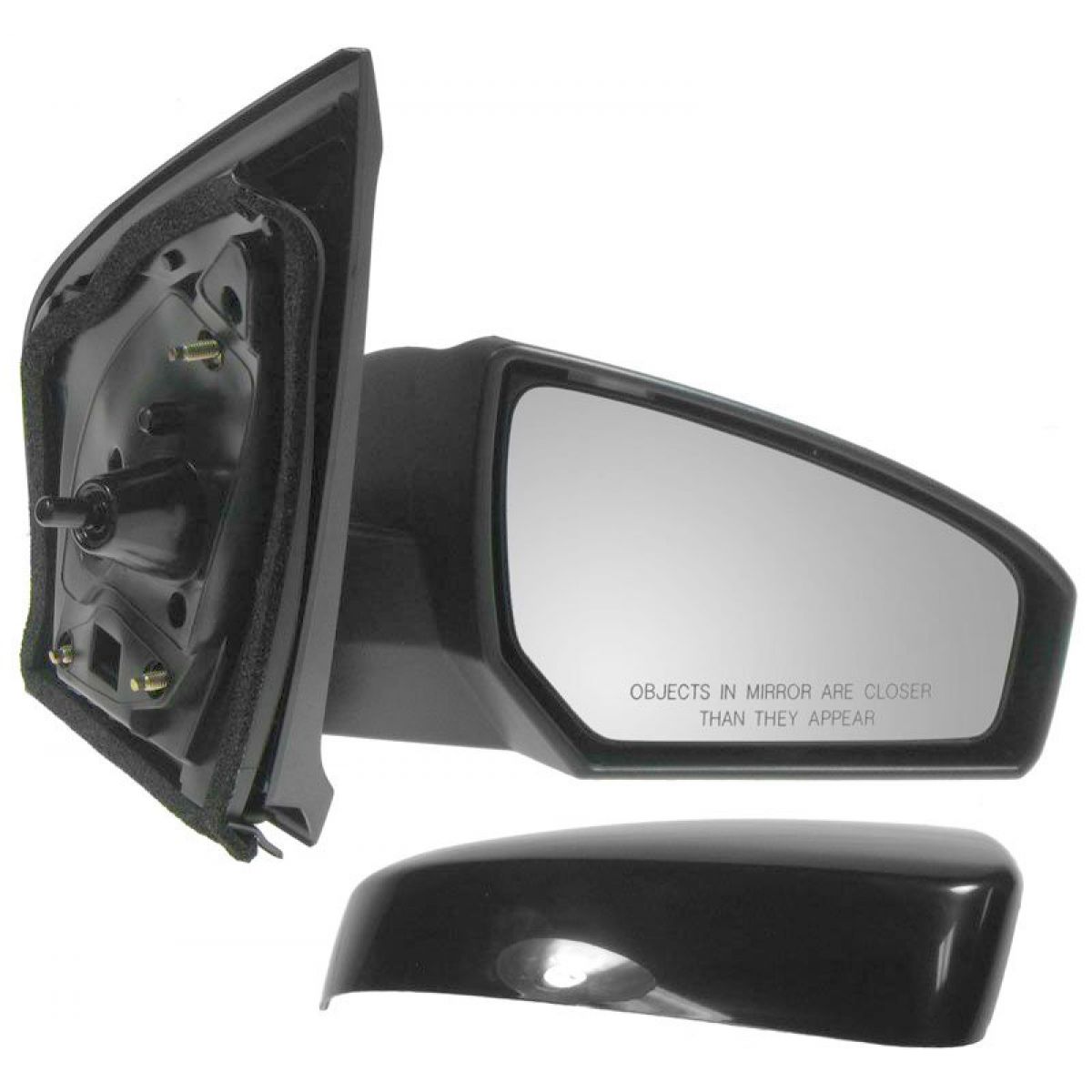 New Mirror Side View Manual Driver Left LH fits 07-12 Nissan Sentra