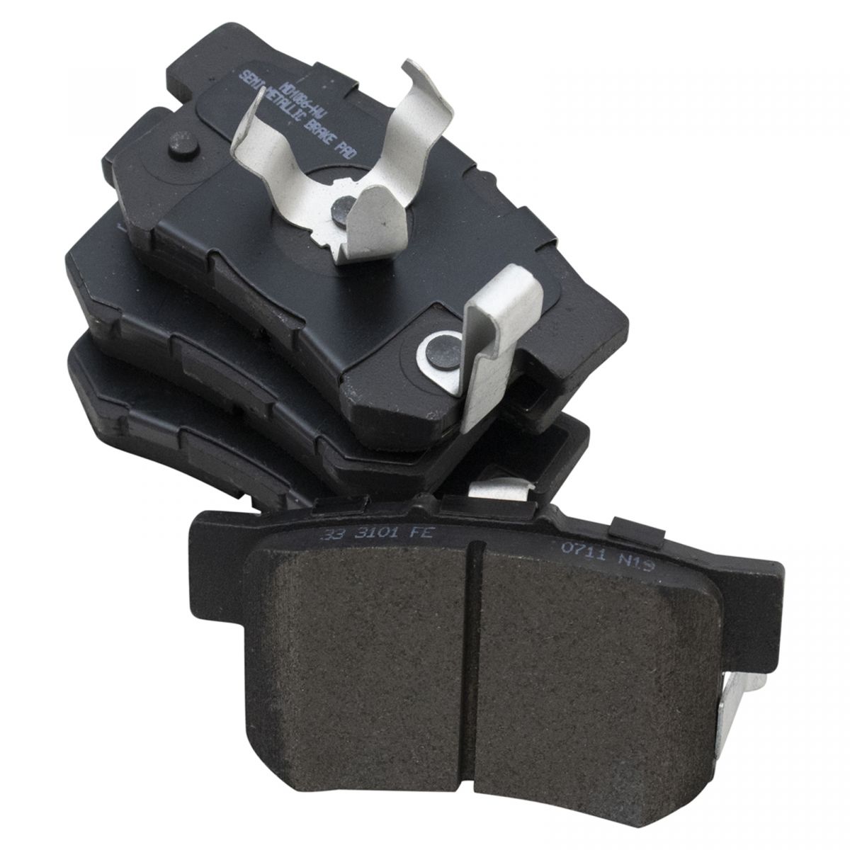 Rear Premium Posi Metallic Brake Pad Pair Set for Acura RDX Honda CRV