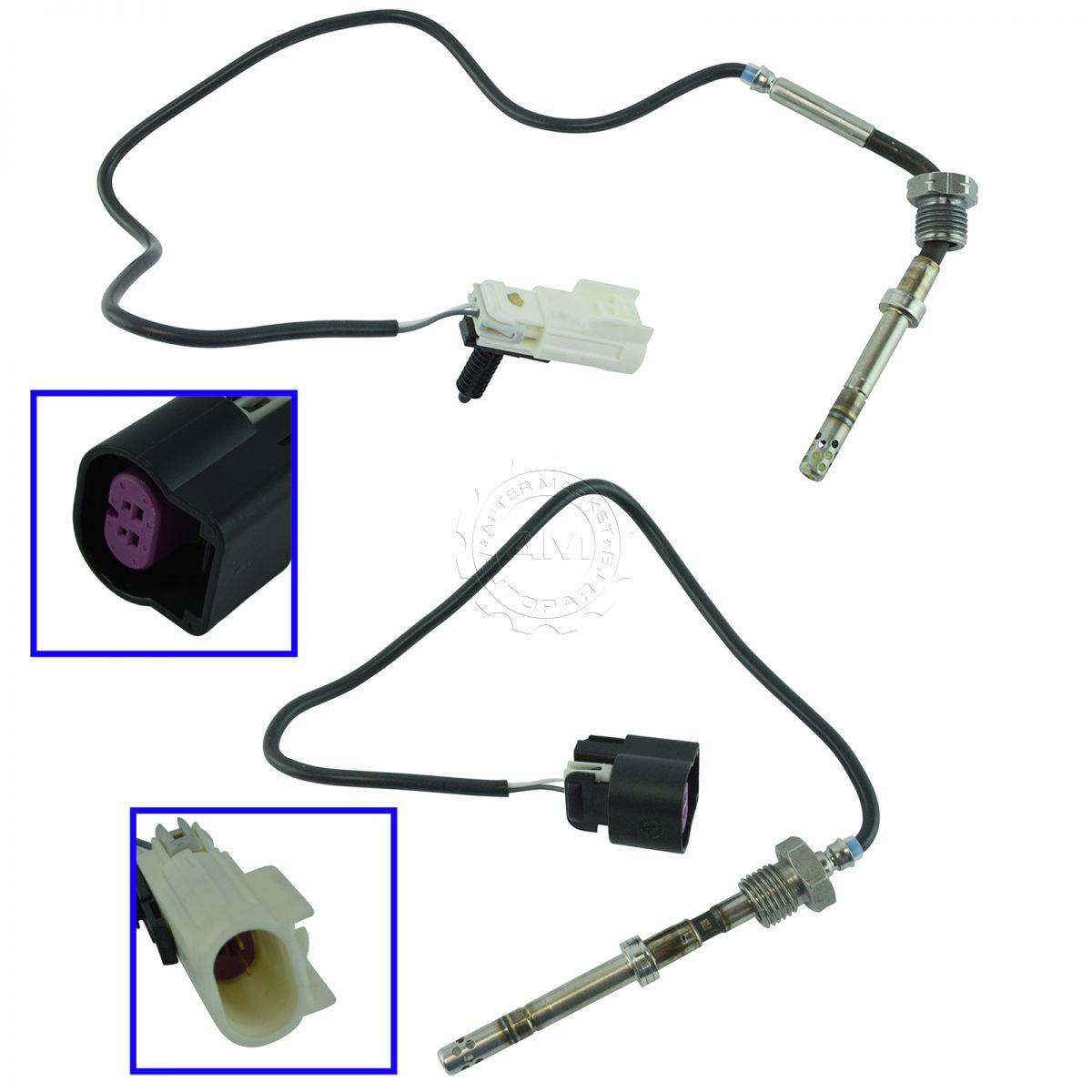 Walker Exhaust Gas Temperature Sensor Kit Pair for GM Pickup Truck 6.6L