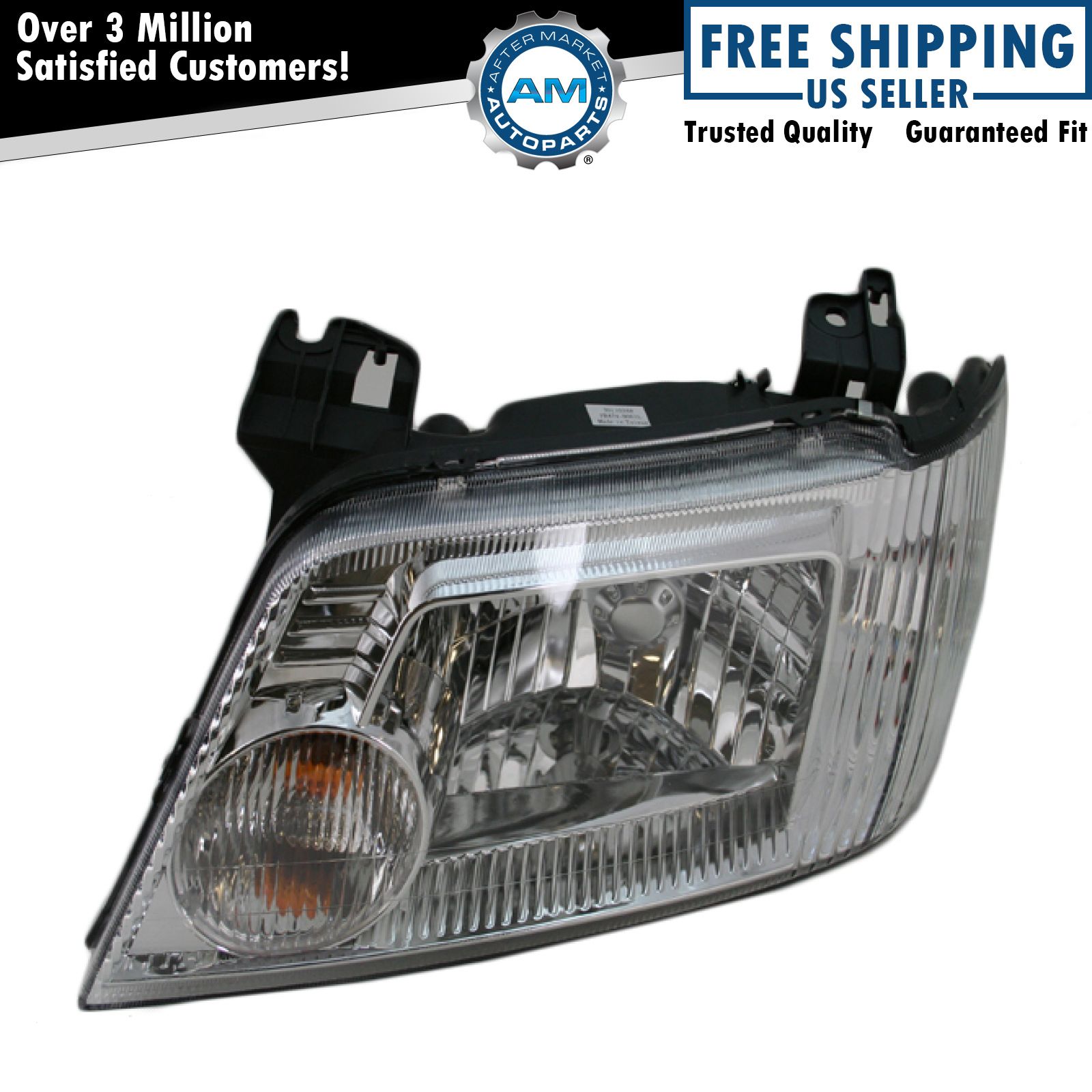 Left Headlight Assembly Drivers Side For 2005-2007 Mercury Mariner FO2502223