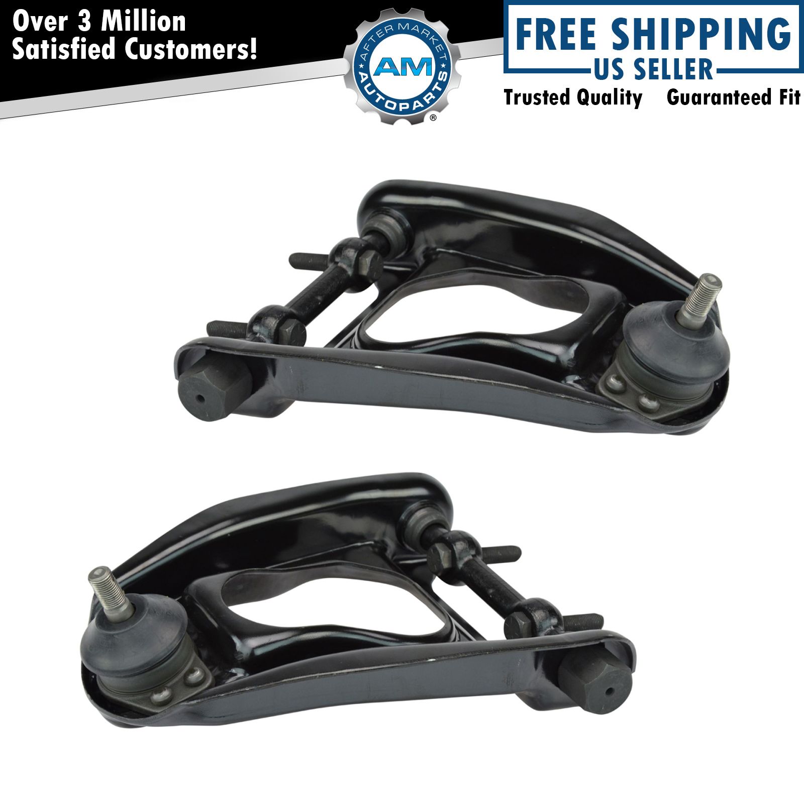 Front Upper Control Arm w/ Ball Joint Pair Set for Mustang