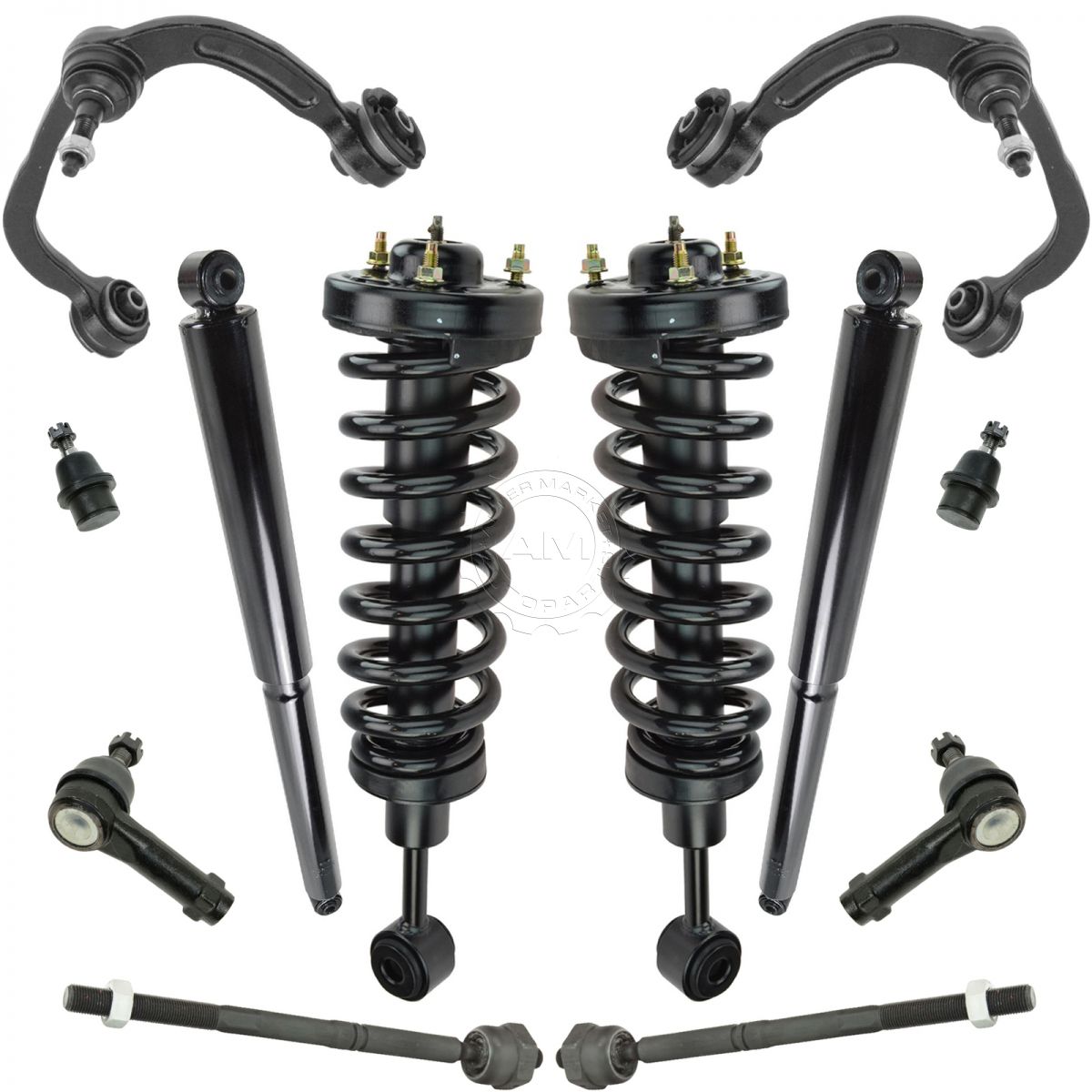 05 ford f150 4x4 coil spring installation on strut