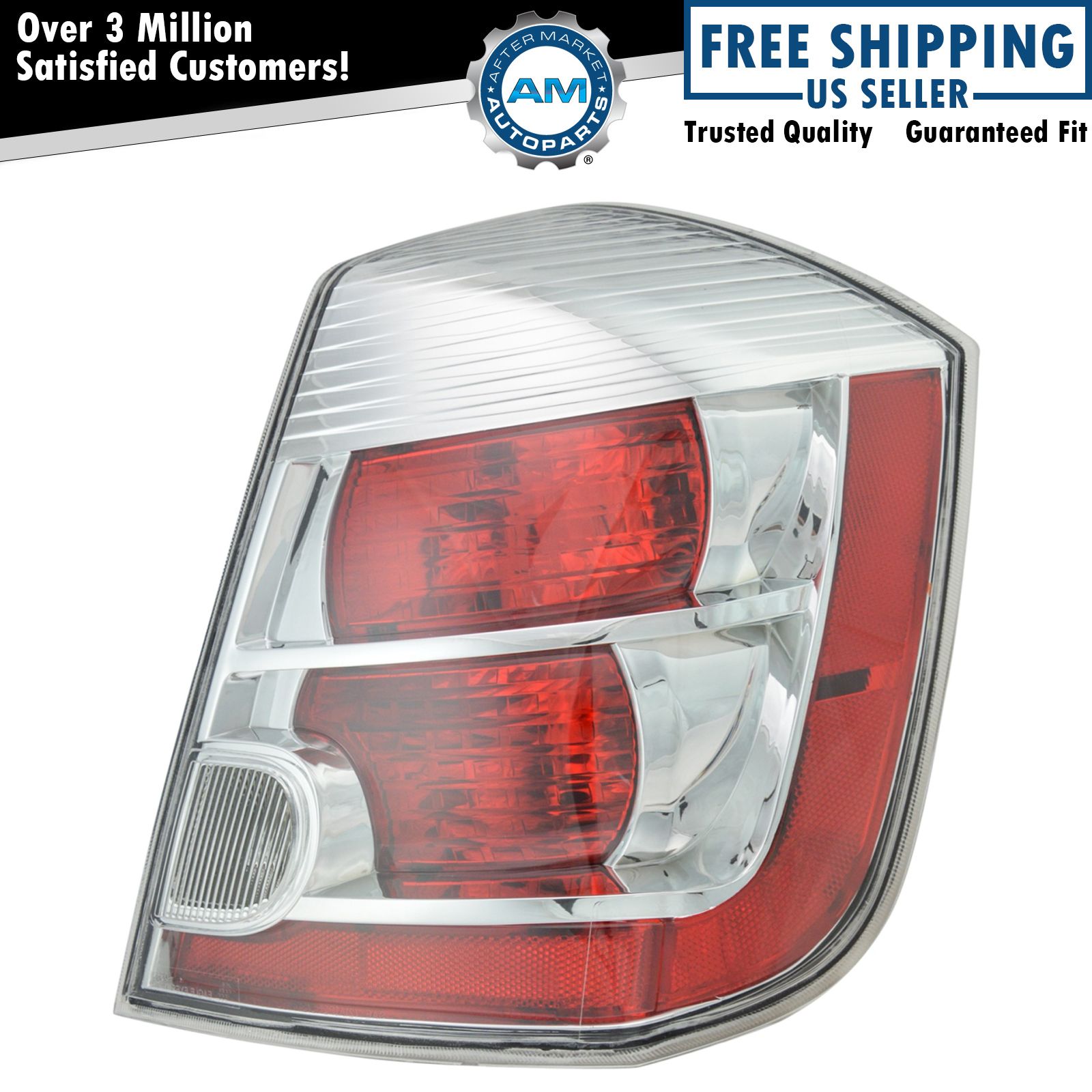 Right Tail Light Assembly For 2007-2009 Nissan Sentra NI2800178 NI2819114