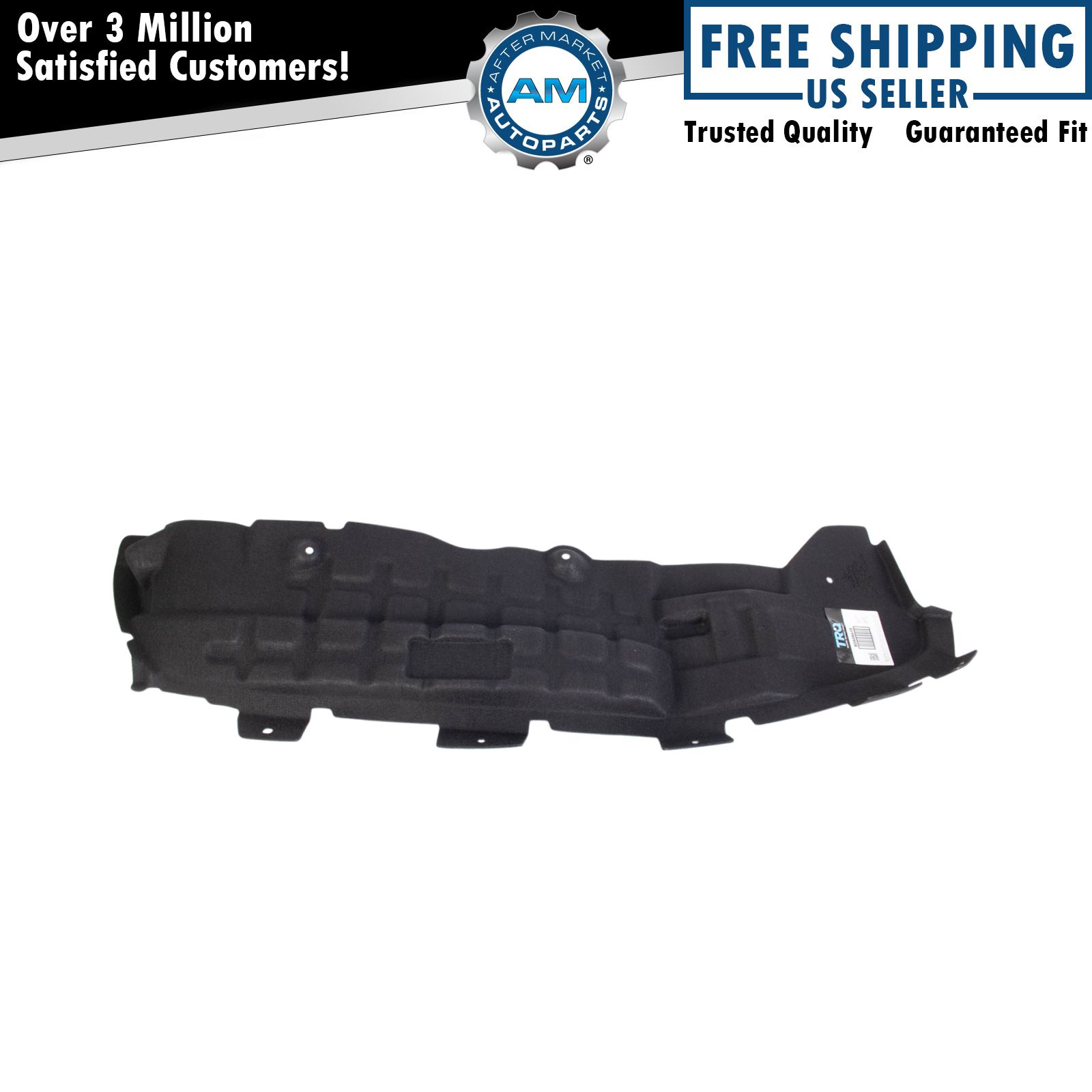 Front Left Inner Fender Liner Black For 2019-2022 Ford Ranger FO1248196