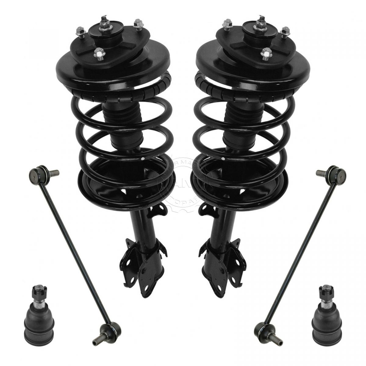 Front Loaded Strut Spring Assembly Sway Bar Ball Joint Kit 6pc for 0608 Pilot eBay