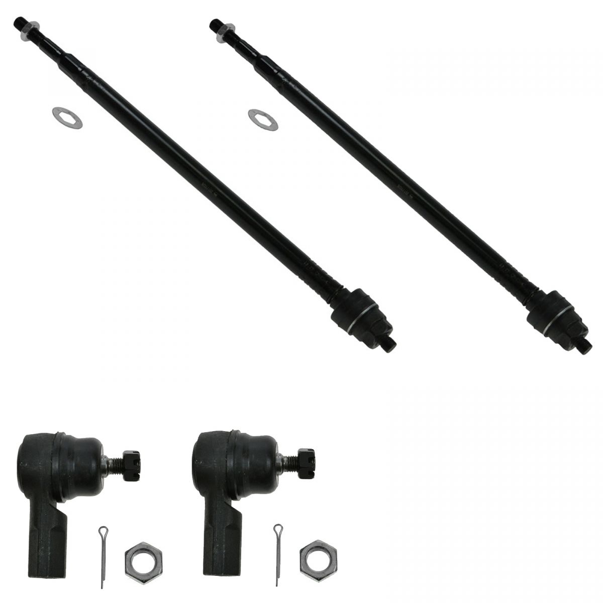 Inner & Outer Tie Rod Kit Left Right Set of 4 for Honda Civic New eBay