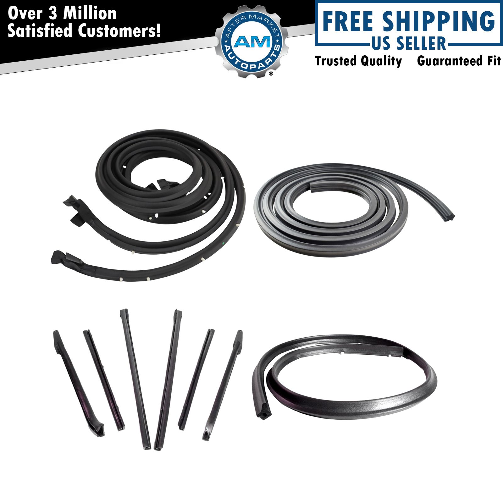 Weatherstrip Set Kit Door Trunk Convertible Top Seals for LeSabre Impala 88 eBay