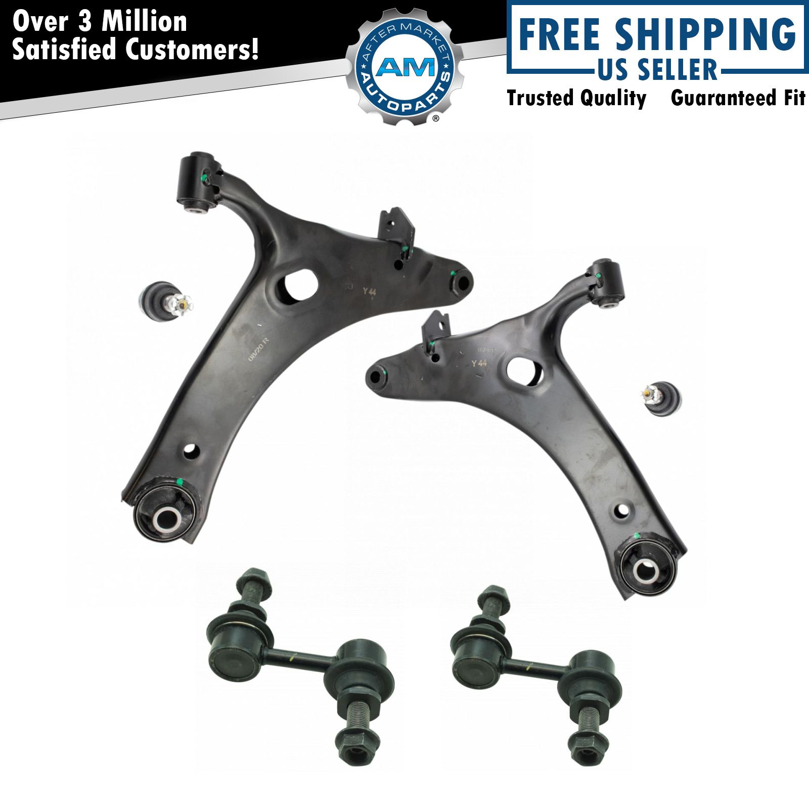 Front Control Arm Ball Joint Sway Bar Link Suspension Kit Set 4pc for Crosstrek