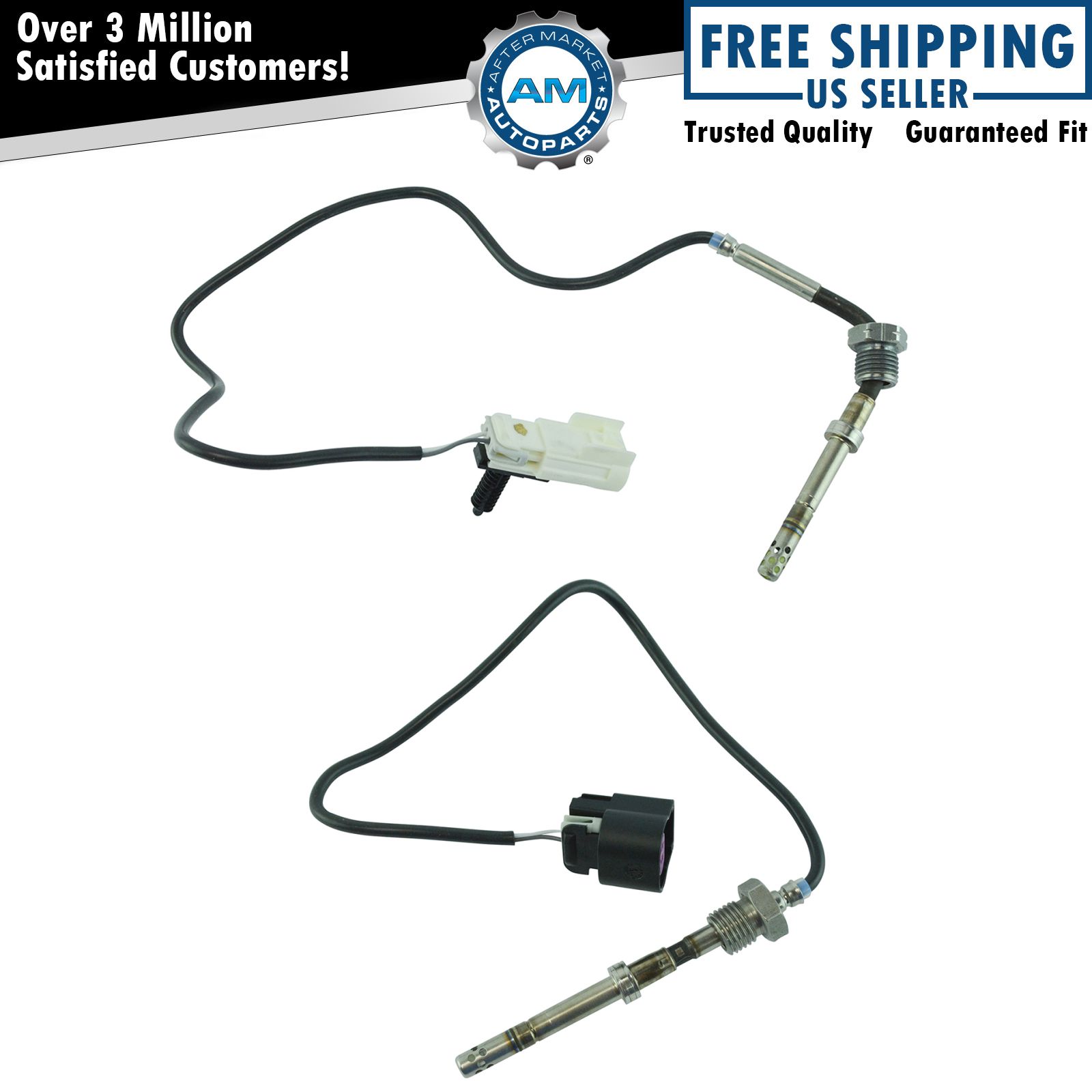 Walker Exhaust Gas Temperature Sensor Kit Pair for GM Pickup Truck 6.6L