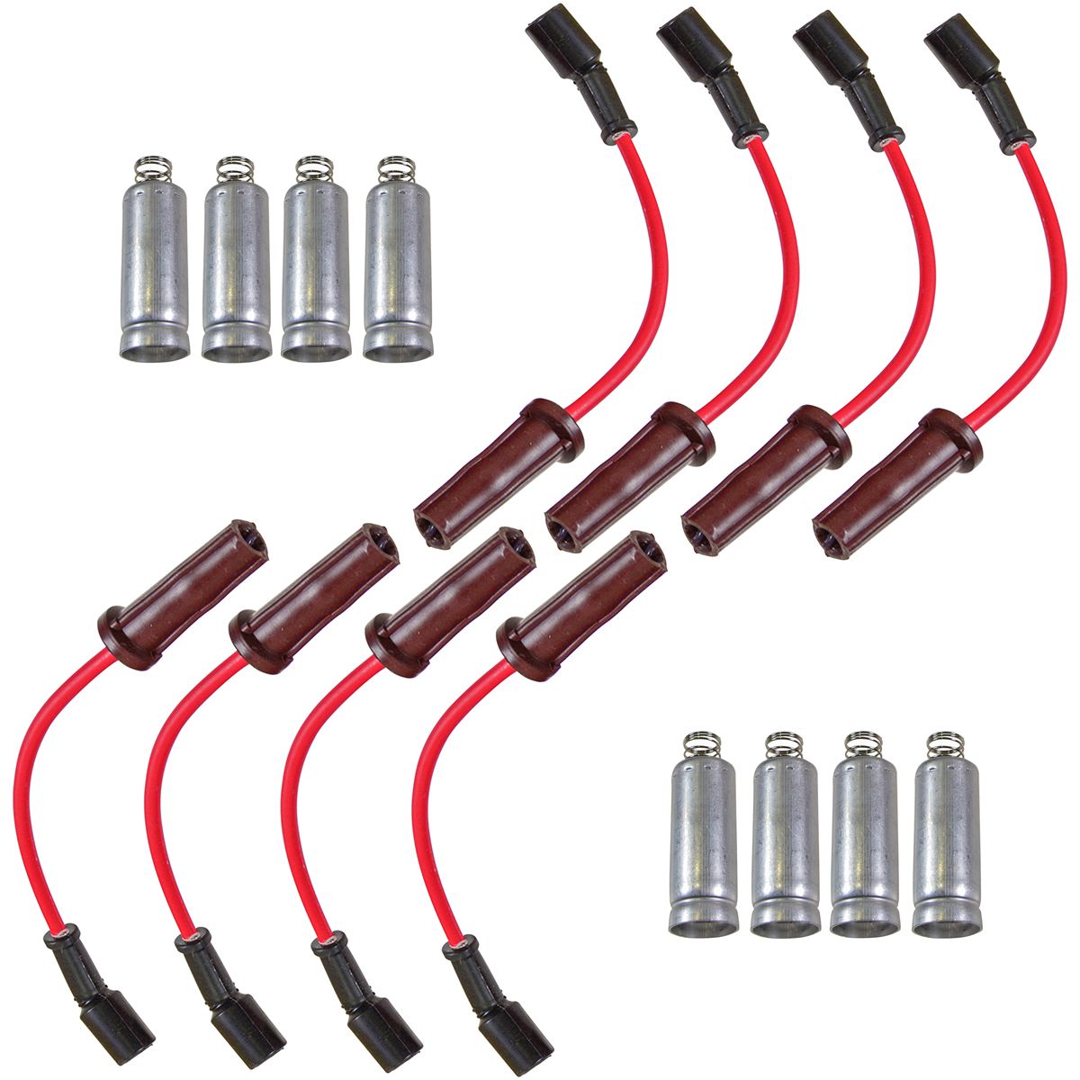 Spark Plug Ignition Wire Set for Buick Cadillac Chevy Hummer Isuzu w/Squire Coil