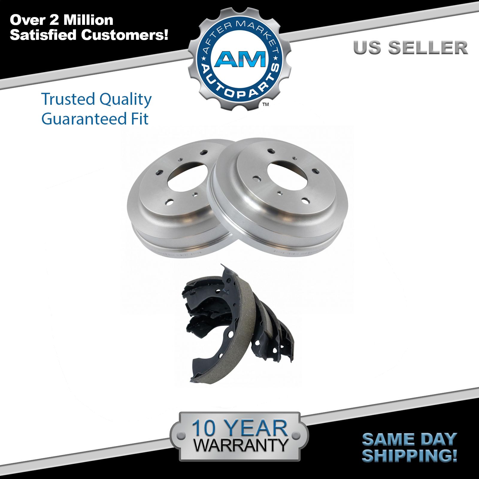 Brake Drums & Shoes Rear Kit for 0106 Nissan Sentra eBay