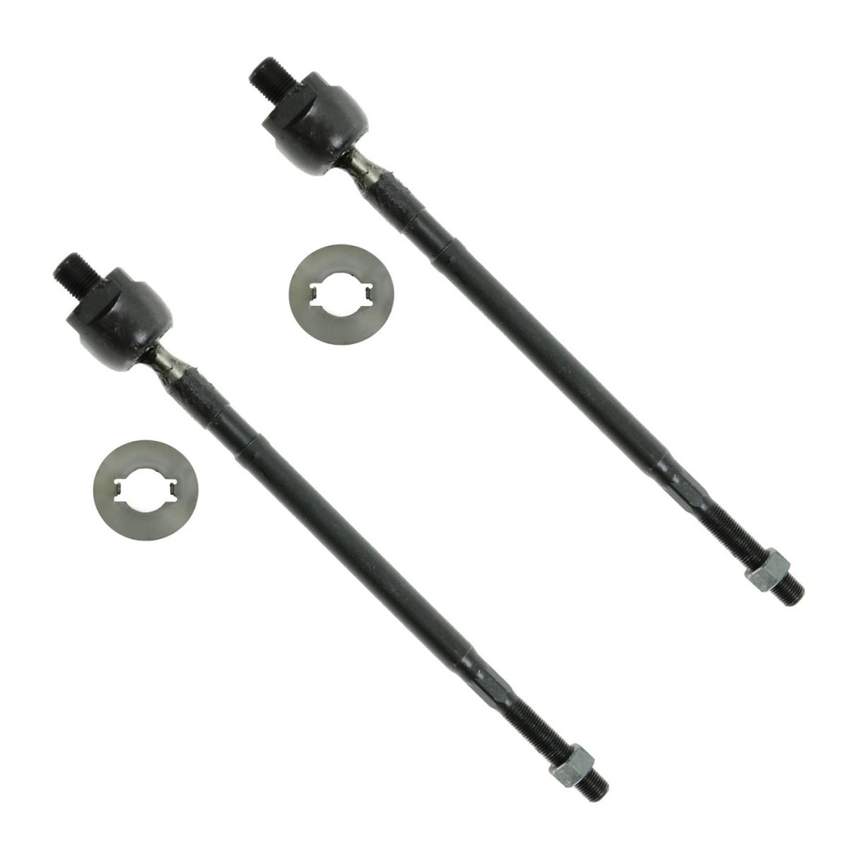 Front inner Tie Rod End Left & Right Pair Set of 2 For Mitsubishi