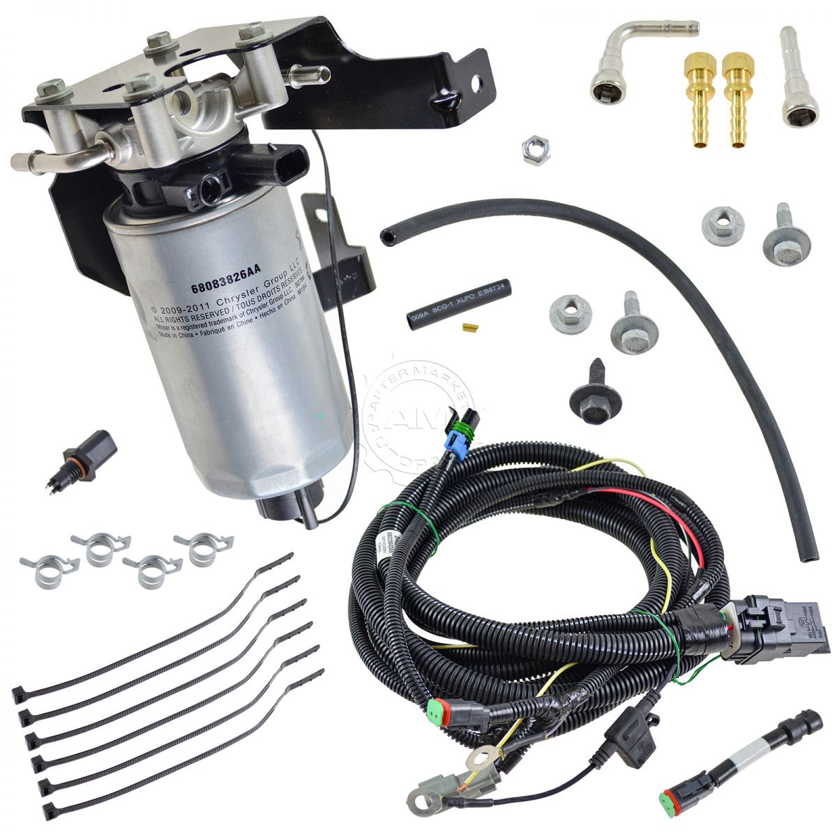 OEM Severe Duty Add On Fuel Filter System Kit for Dodge Ram 5.9L Diesel ...