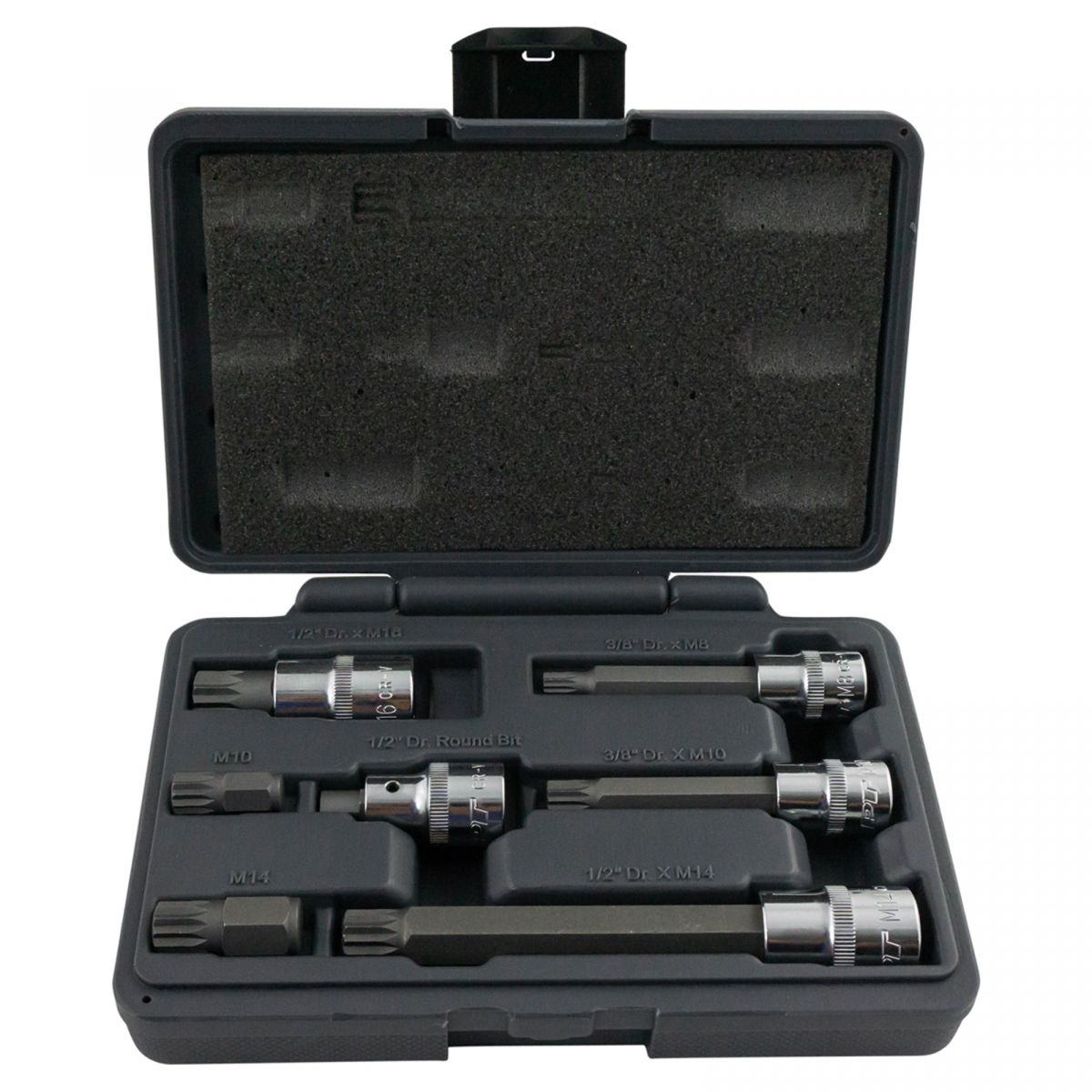 7 Piece Triple Square Bit Set Common Sizes for VW Audi Porsche Vehicles