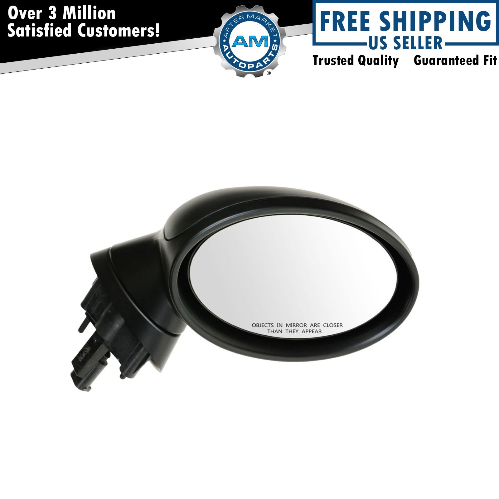 Mirror Power Heated Fixed Paint To Match Passenger Side Right for Mini Cooper S