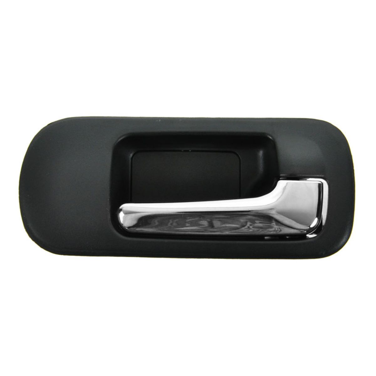 Door Handle Interior Inside (Set of 4) Black Chrome for 0105 Honda