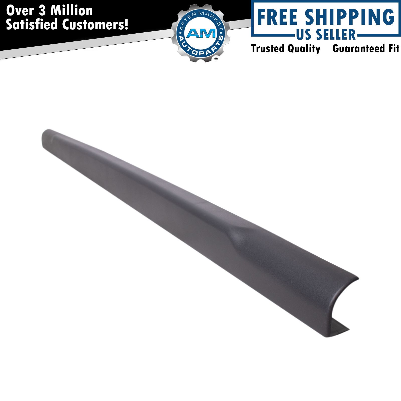 Rear Tailgate Molding Trim Black for 08-18 F250 F350 Pickup Truck New