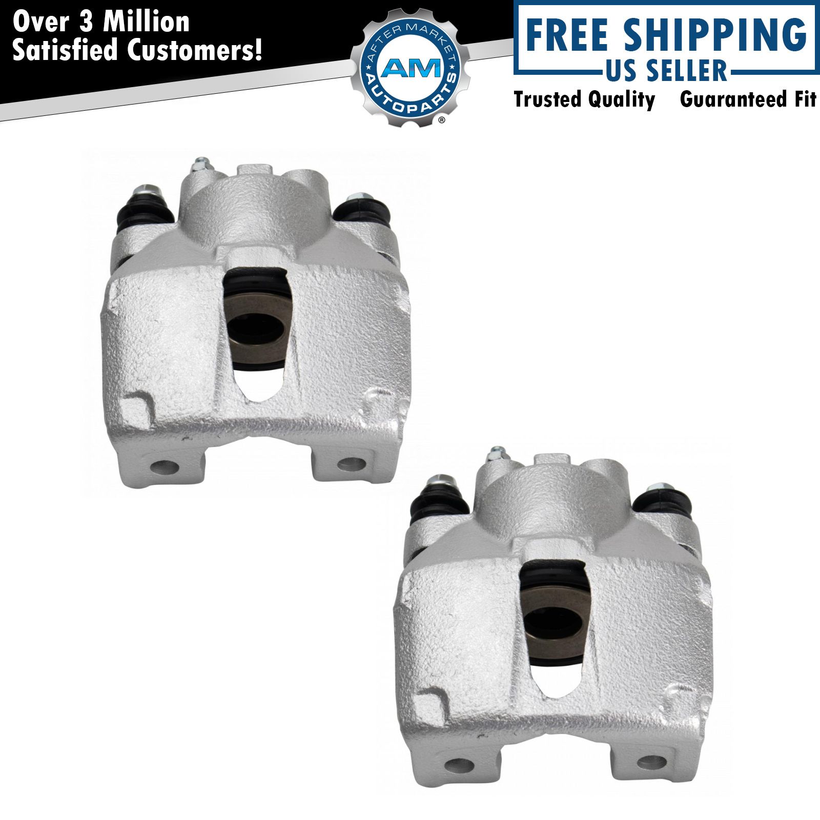 New Rear Disc Brake Caliper with Hardware Pair for Ford Lincoln Truck