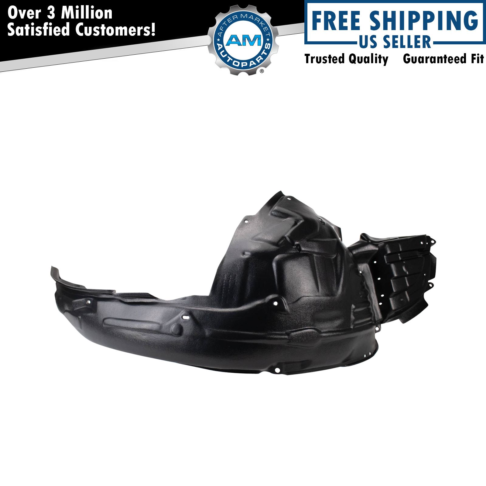 Front Right Inner Fender Liner Black For 2010-2015 Subaru Outback SU1249119