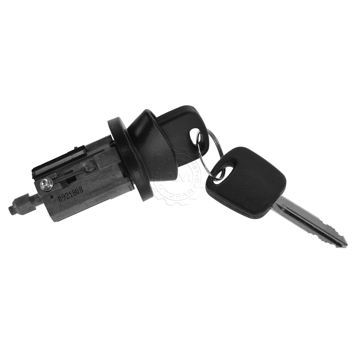 Ignition Lock Cylinder with Key Black Bezel for Ford Lincoln Mercury